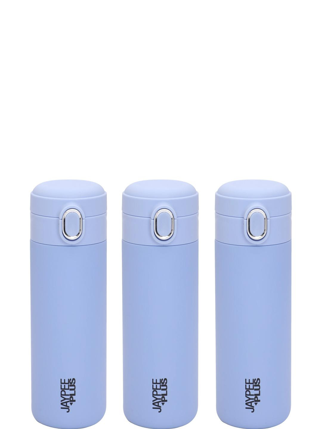 Jaypee Plus Uniform Blue Pack of 3 Steel Hot & Cold Water bottle 500ml