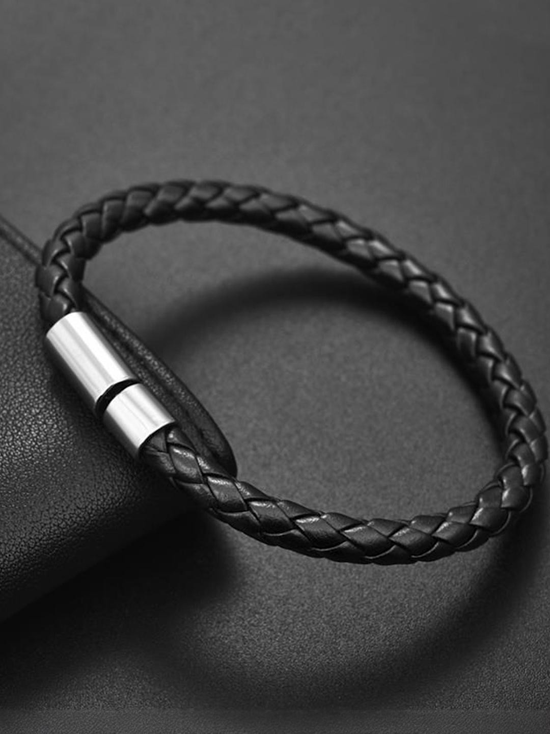 Shayna Black Alloy Bracelet