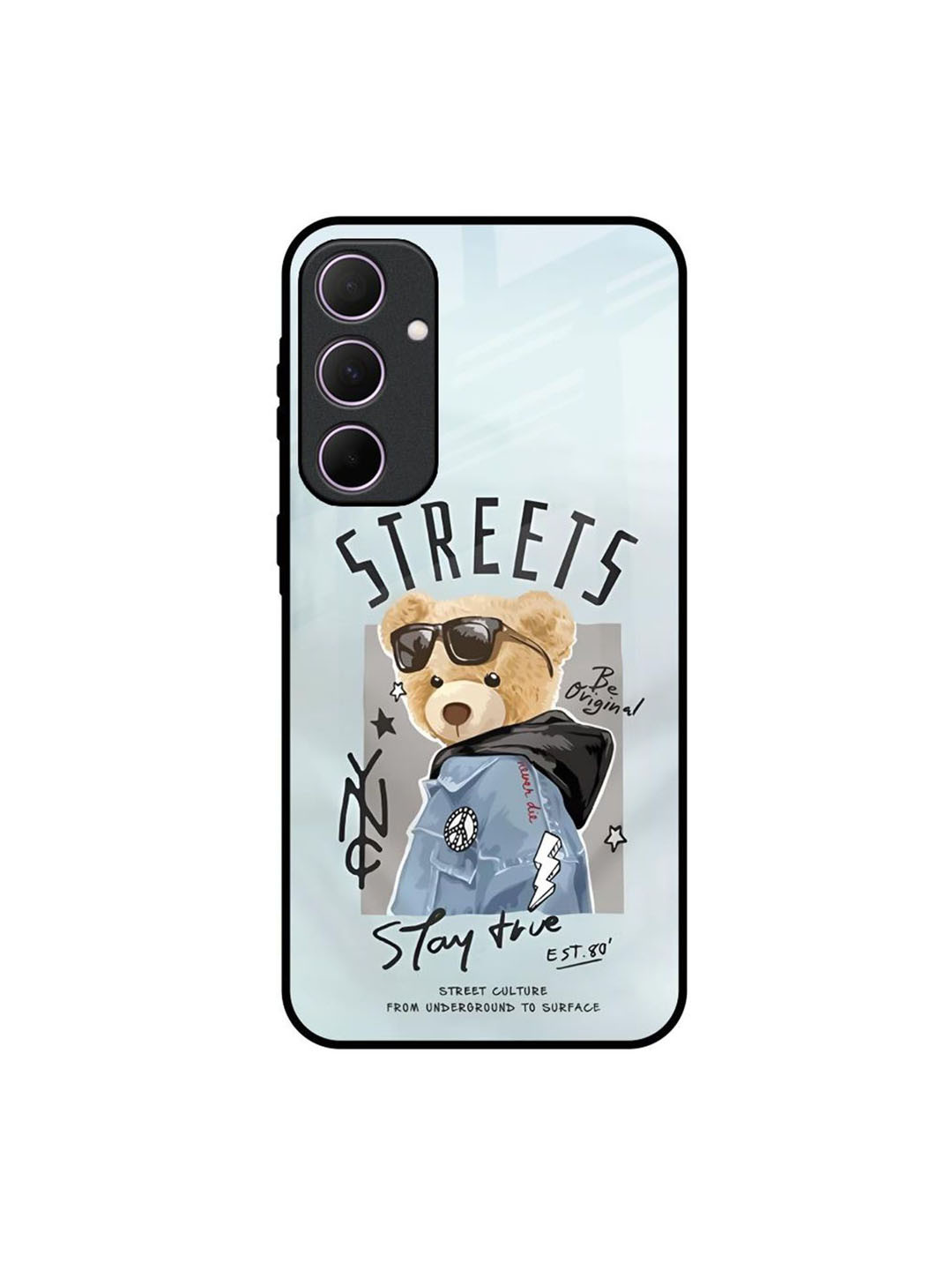 QRIOH Cartoon Characters Printed Lightweight Samsung Galaxy A35 5G Silicone Back Case