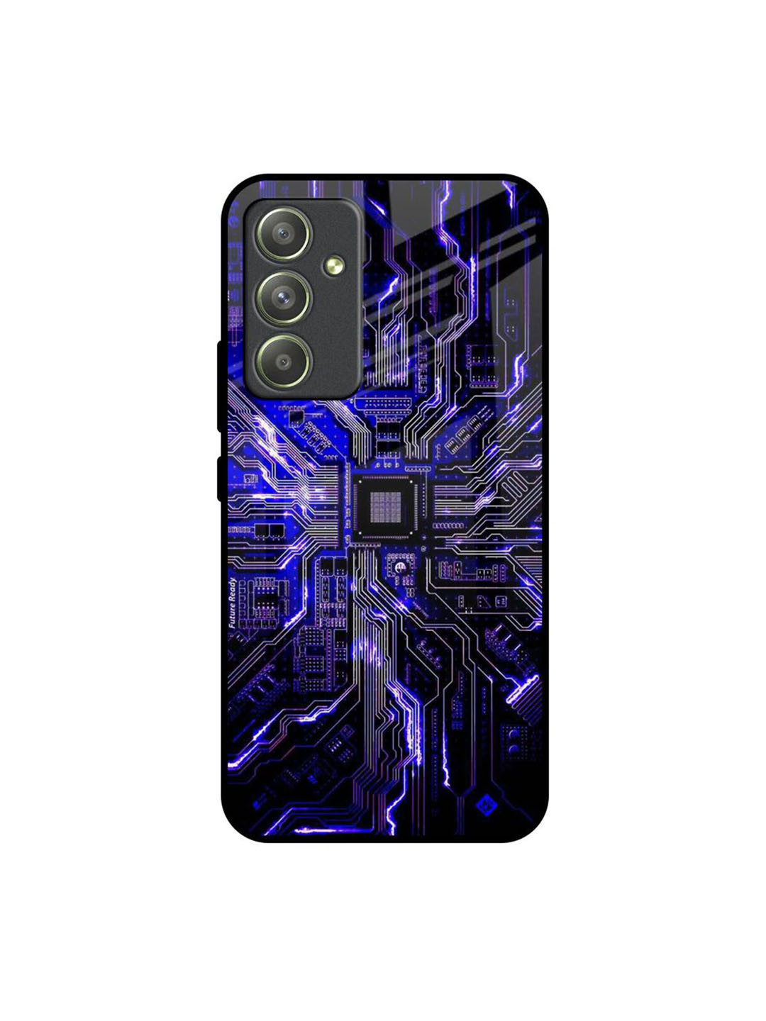 QRIOH Techno Quirky Printed Samsung Galaxy A54 5G Back Case Mobile Accessories