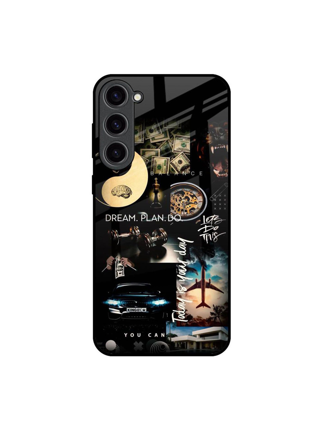 QRIOH Visionary Quirky Printed Samsung Galaxy S23 Plus 5G Back Case Mobile Accessories