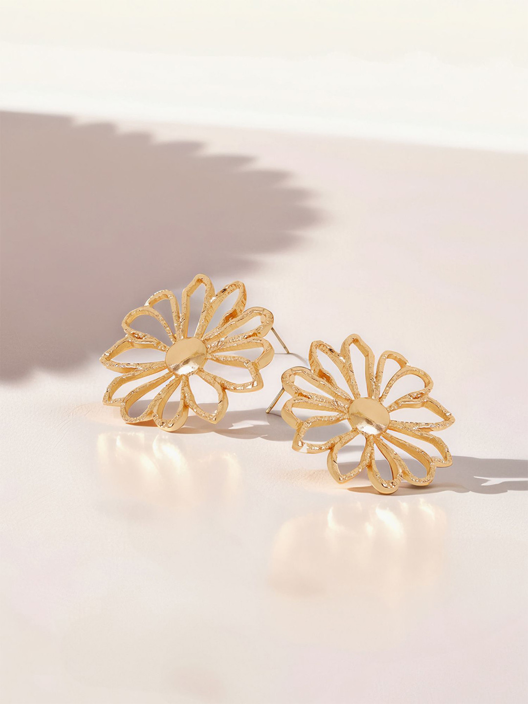 Accessorize Cut-Out Floral Shaped Drop Earrings