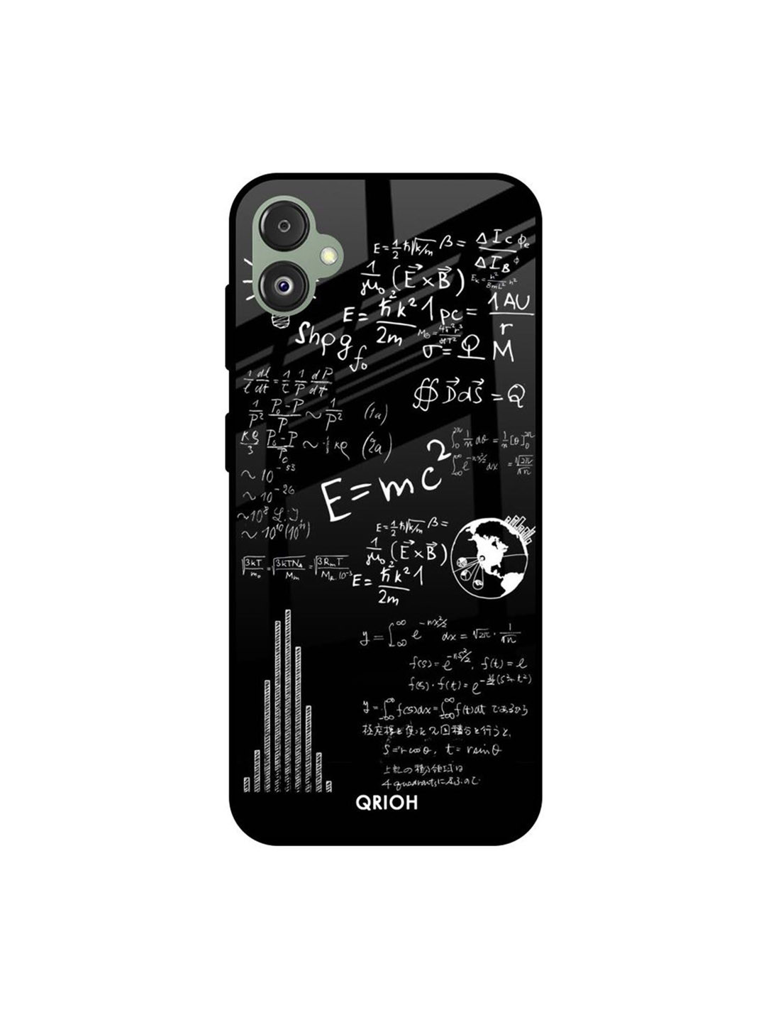QRIOH Funny Math Geometric Printed Samsung Galaxy F14 5G Silicone Back Case