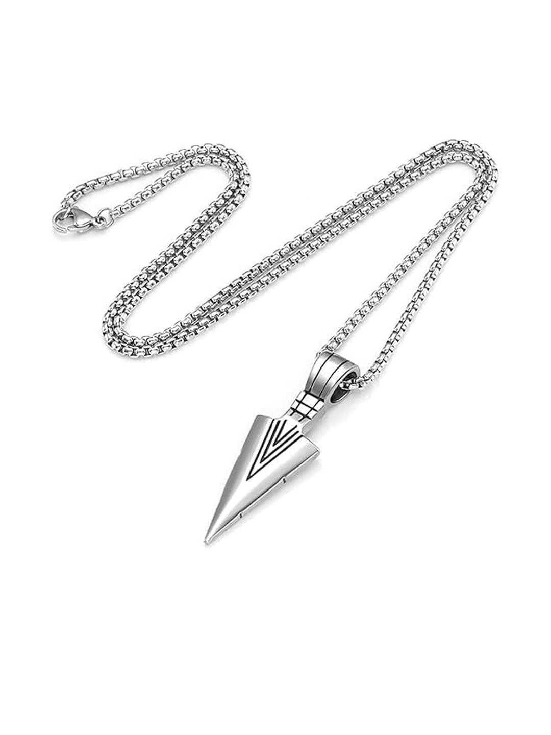 Kaynka Silver-Plated Triangular Pendants