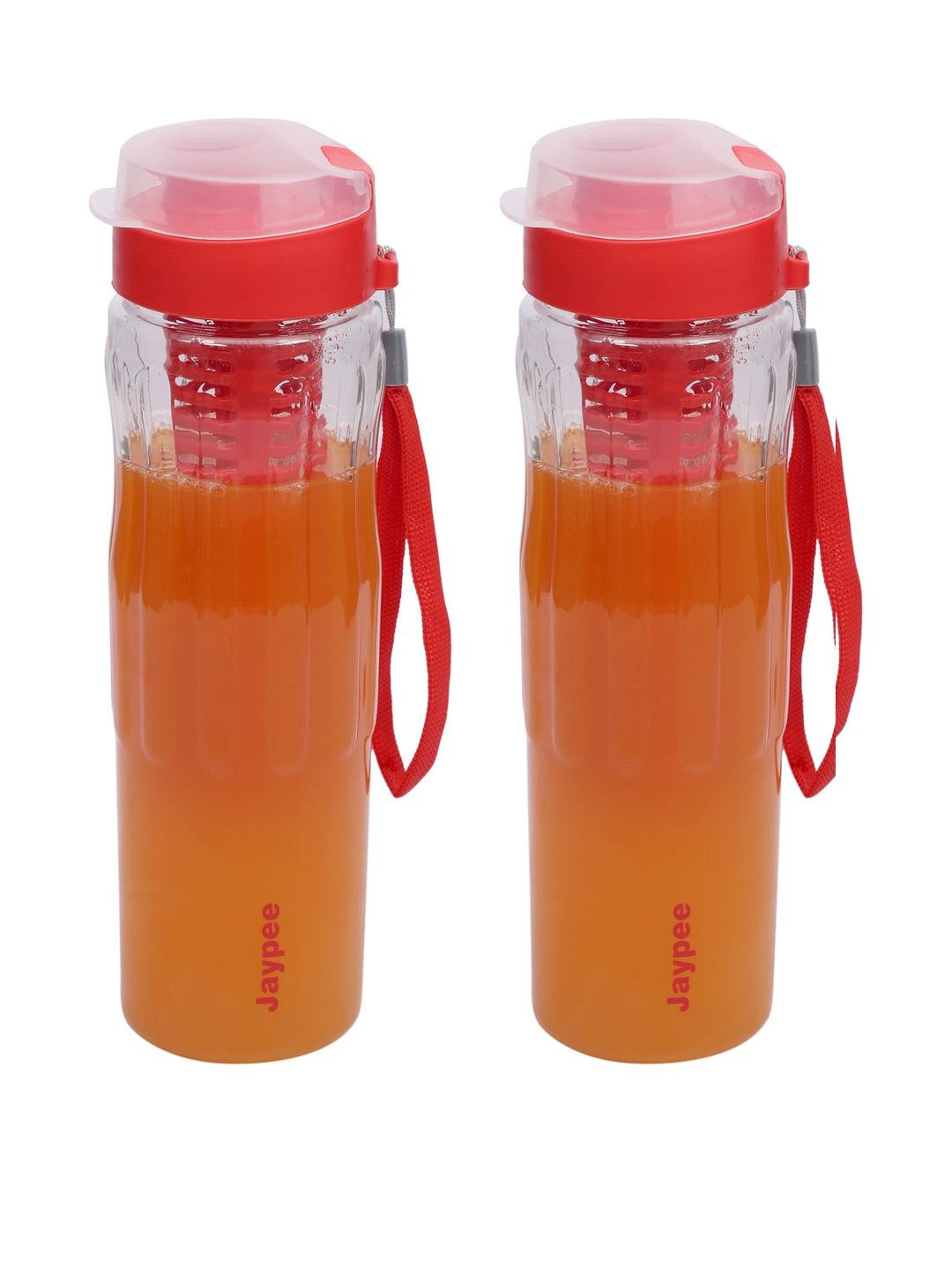 JAYPEE PLUS Jojo Red Infuser Sipper Water Bottle 550ml
