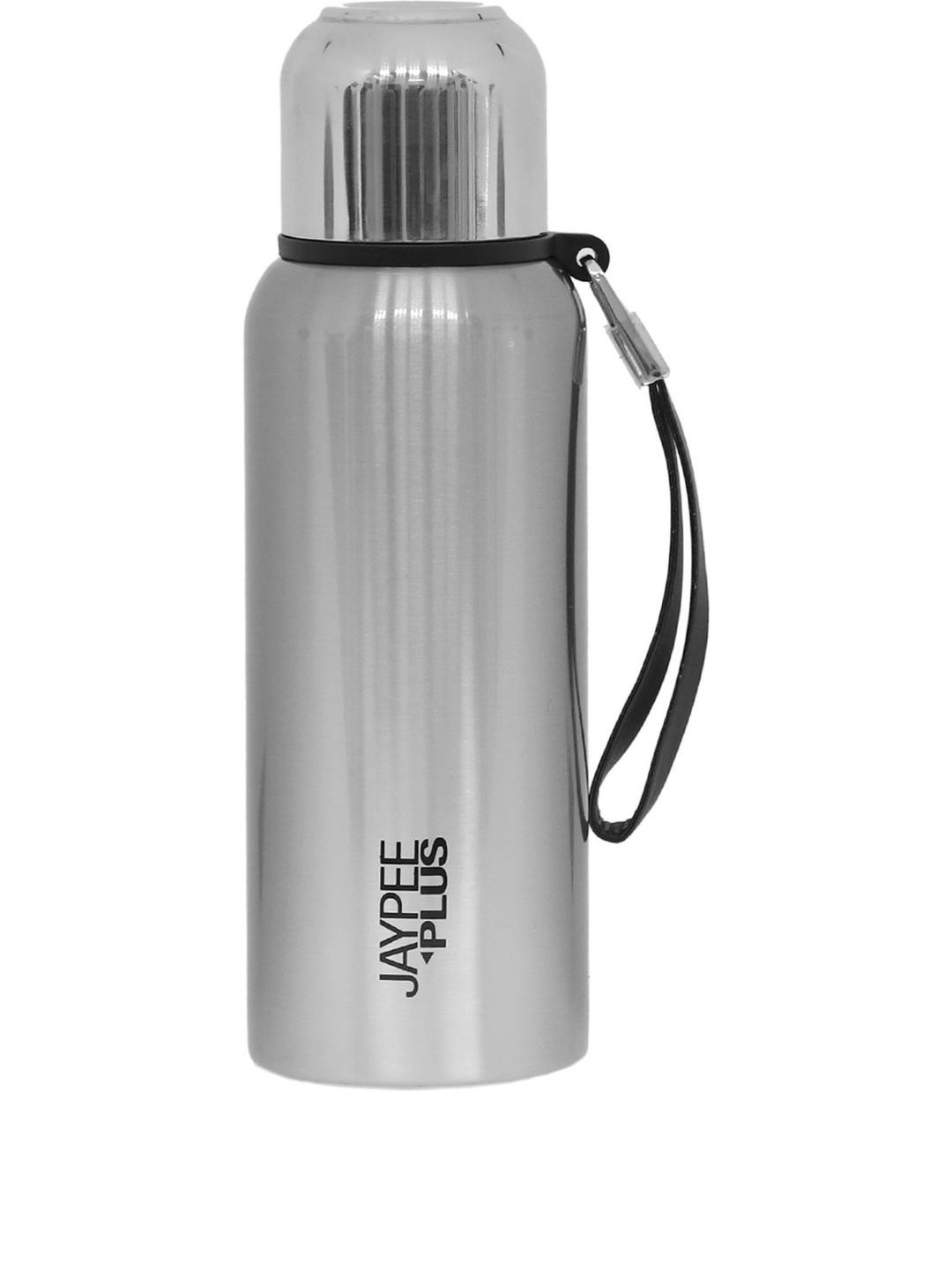 Jaypee Plus Quebec Silver 700ml Steel Hot & Cold Water bottle