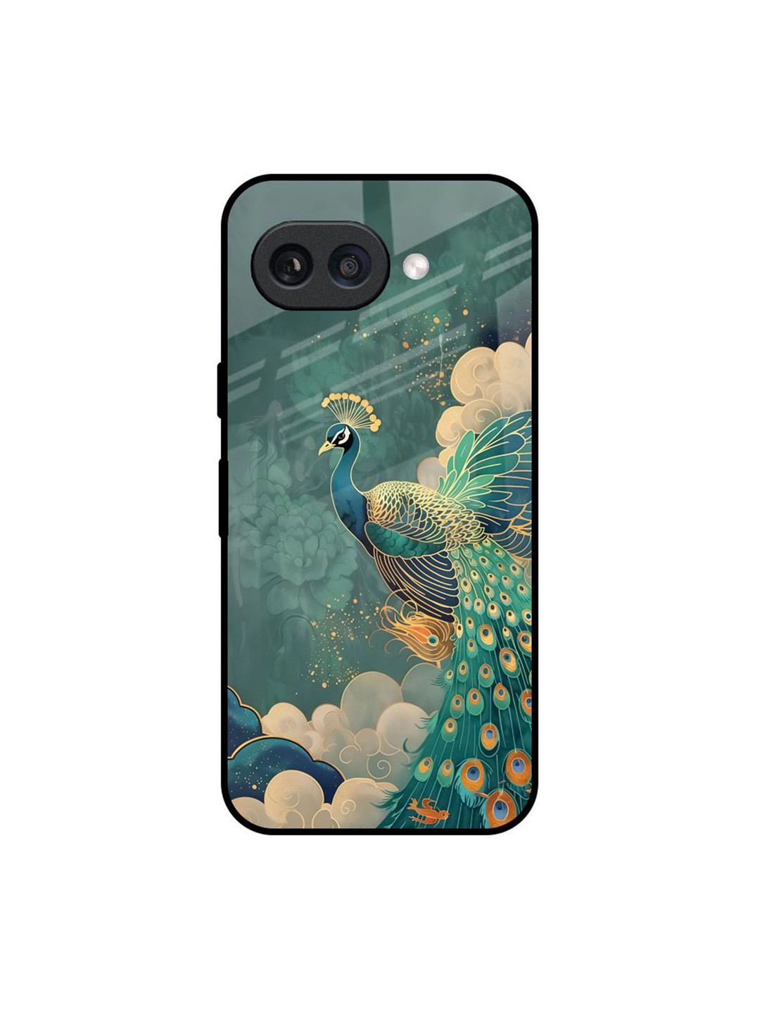 QRIOH Cloud Glider Quirky Printed Google Pixel 9A Silicone Back Case
