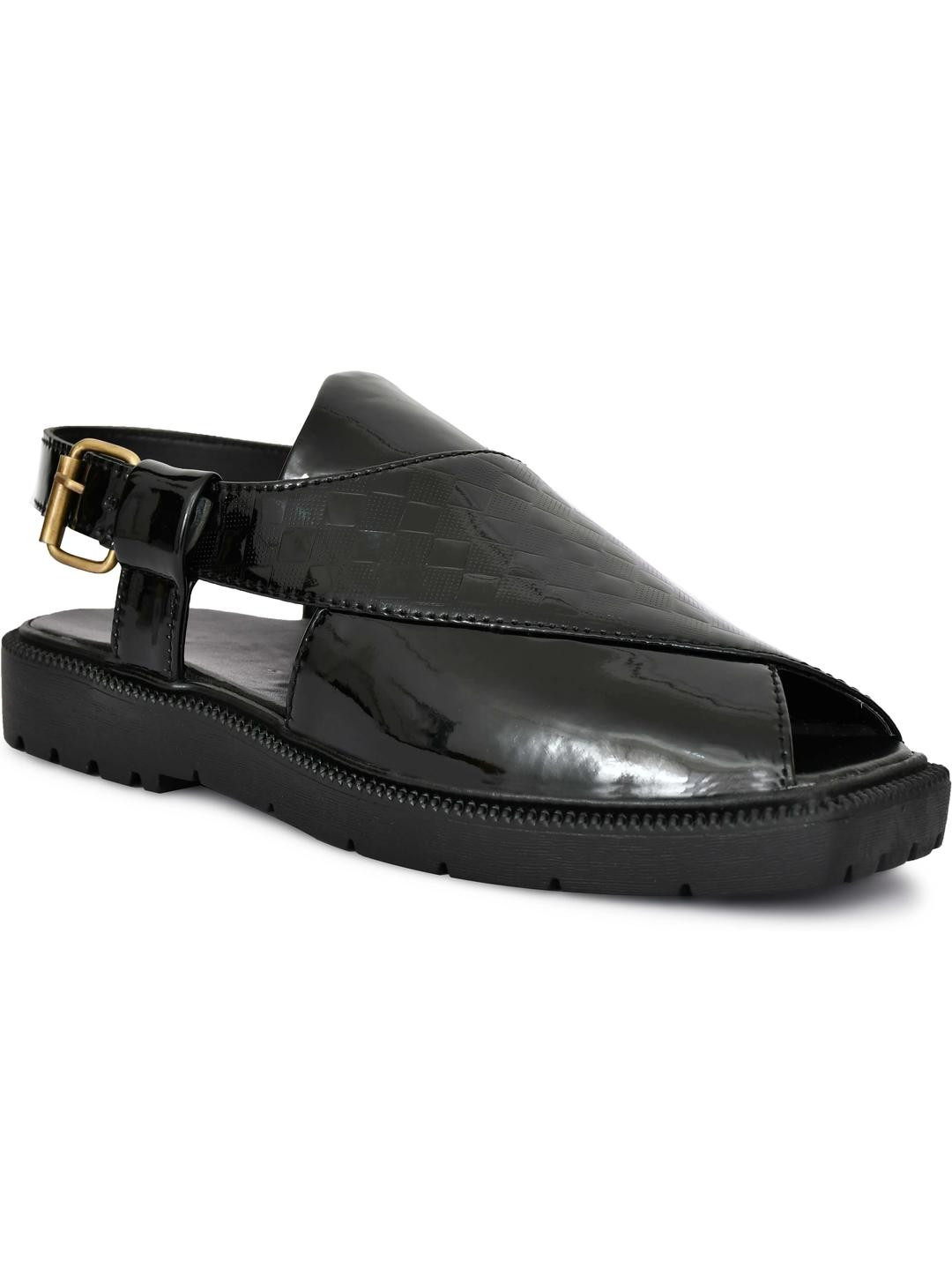Kerzl Men Black Synthetic Sandals
