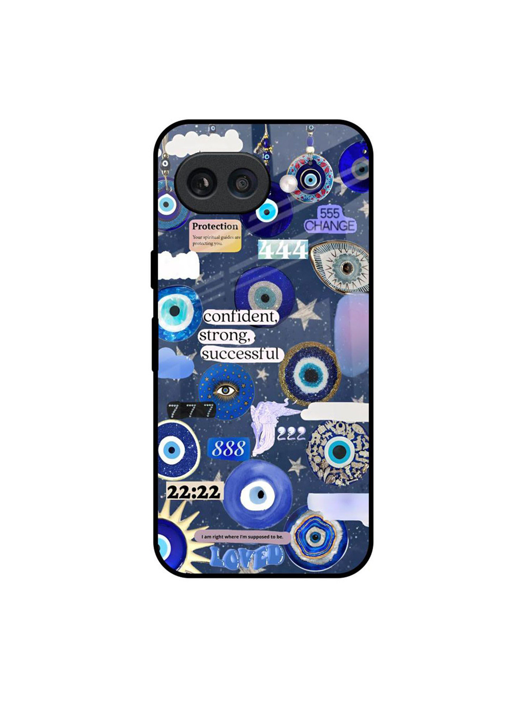 QRIOH Mystic Gaze Quirky Printed Google Pixel 9A Back Case Mobile Accessories