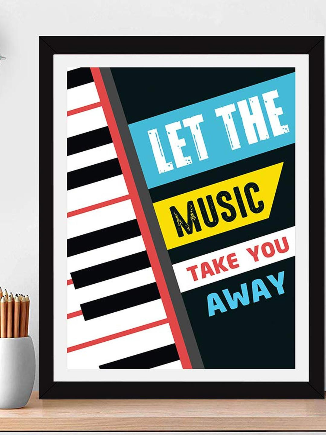 Chaka Chaundh Music Quotes Wall Art