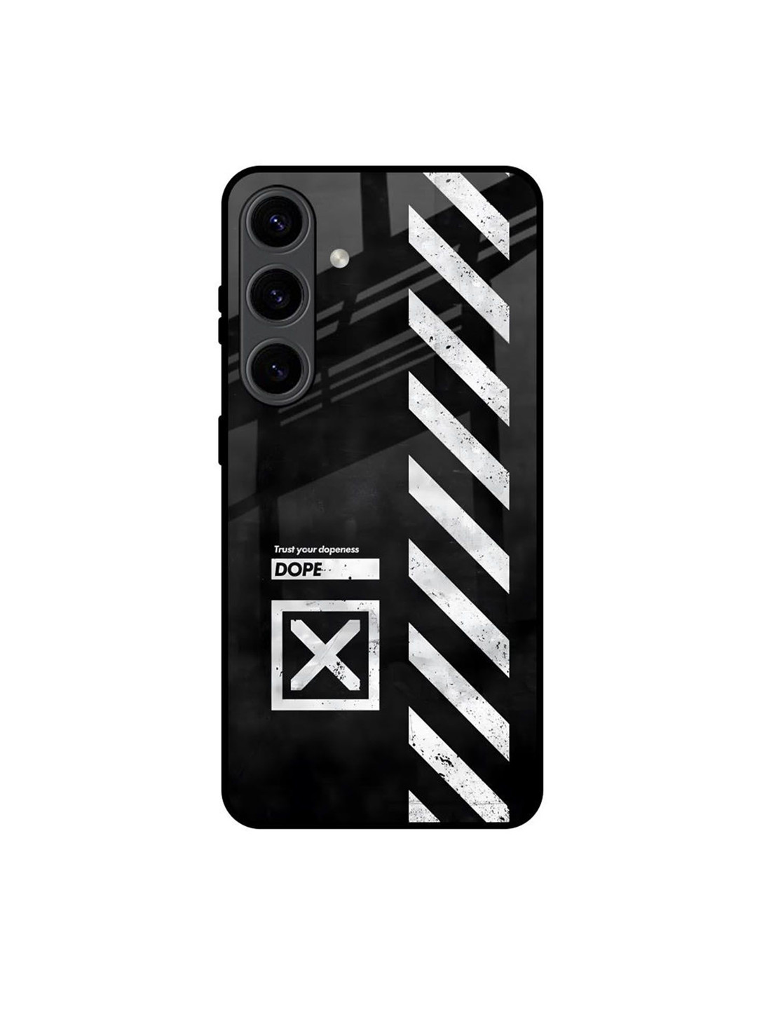 QRIOH Duality Design  Printed Sleek & Lightweight Silicone Samsung Galaxy S24 5G Back Case