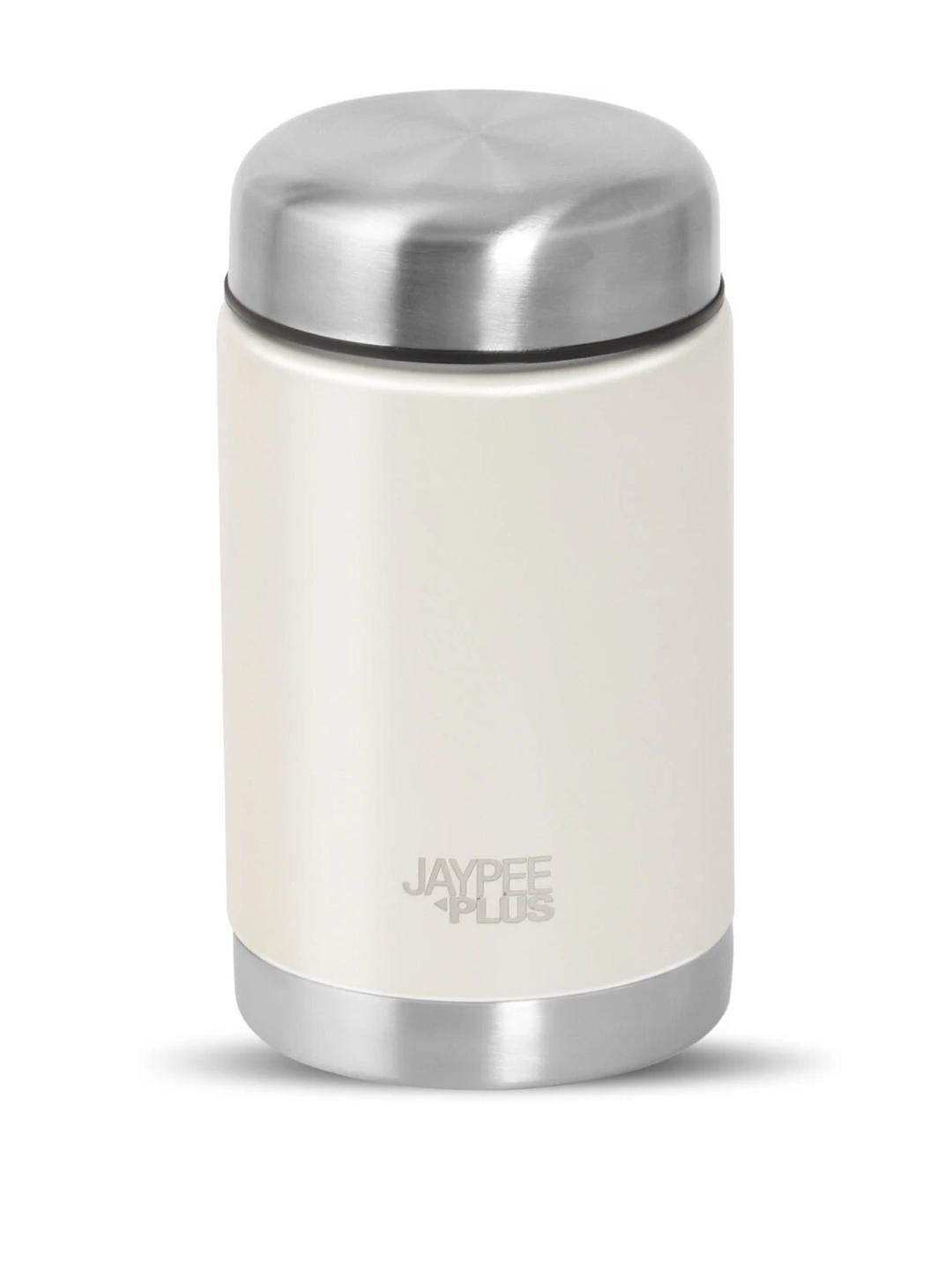 Jaypee Plus Nutri Jar Ivory Steel food Jar with Bag 550ml