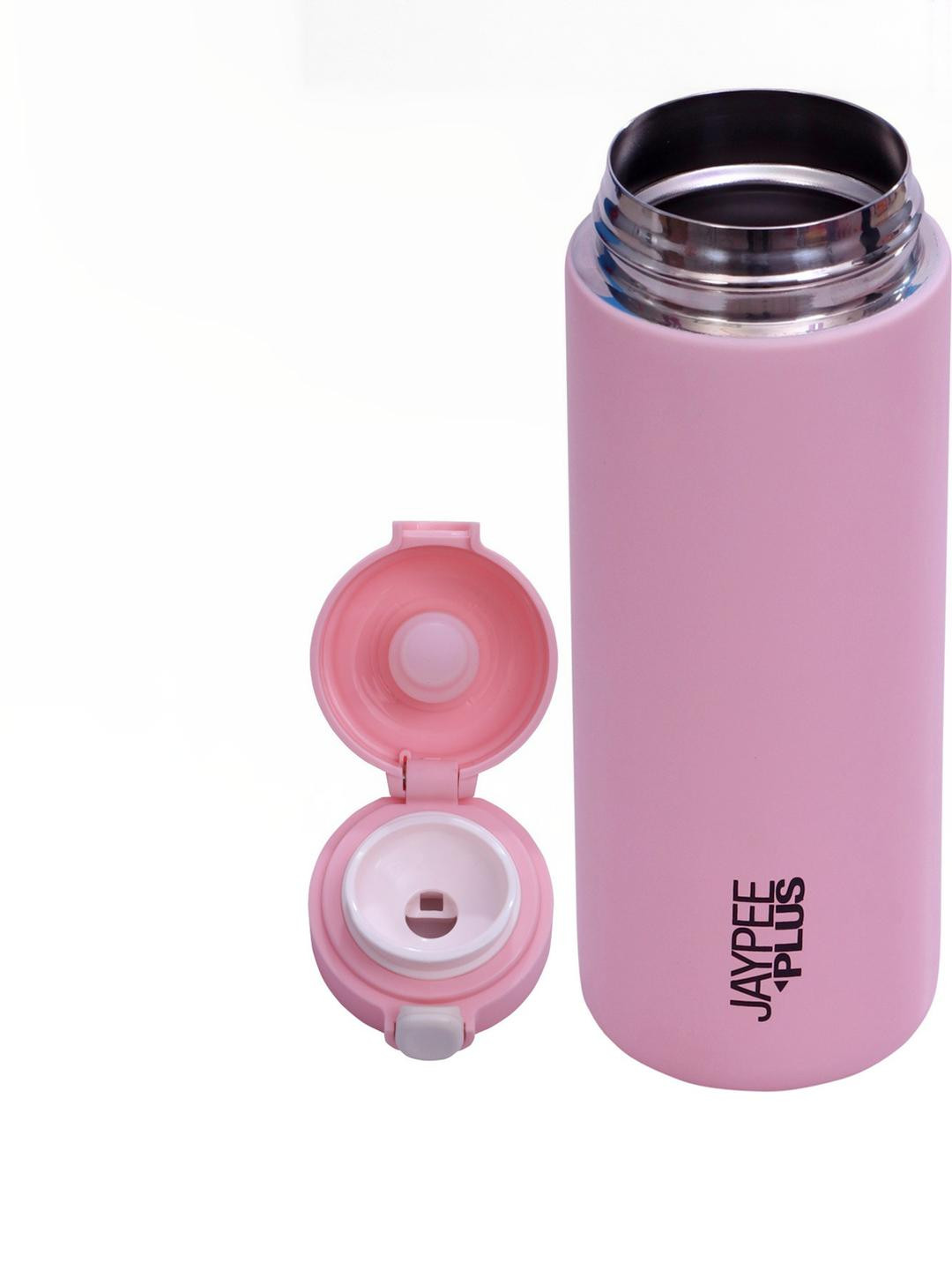 Jaypee Plus Uniform Pink 500ml Steel Hot & Cold Water bottle