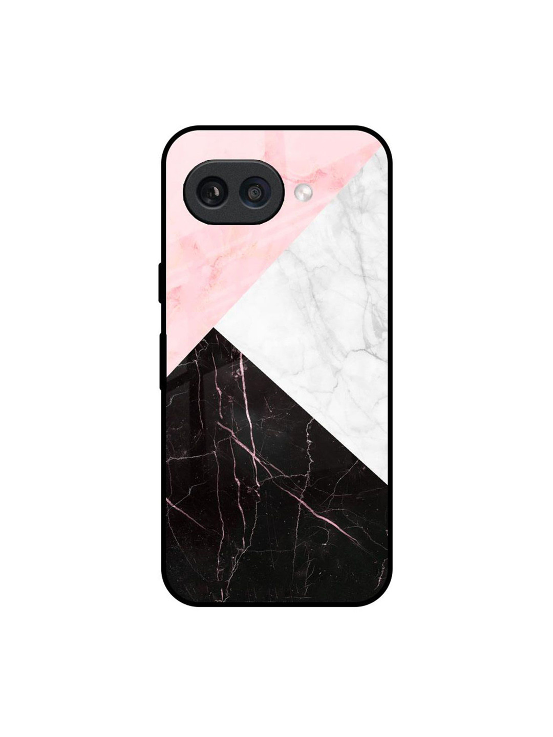 QRIOH Marble Collage Art Printed Google Pixel 9A Silicone Back Case