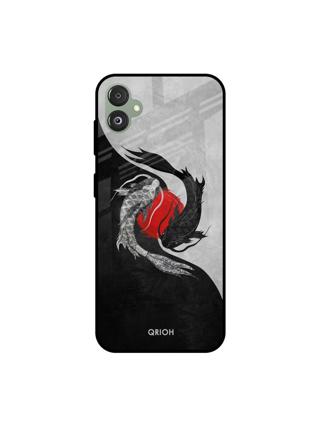QRIOH Japanese Art Quirky Printed Samsung Galaxy F14 5G Silicone Back Case