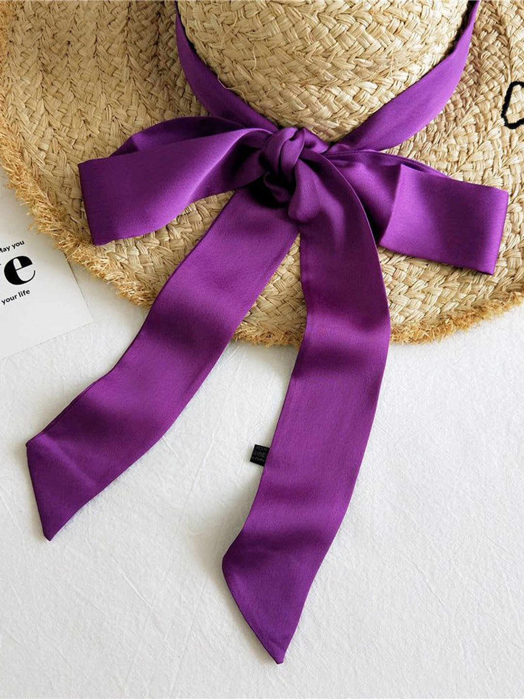 QUECY Women Satin Soft Scarf