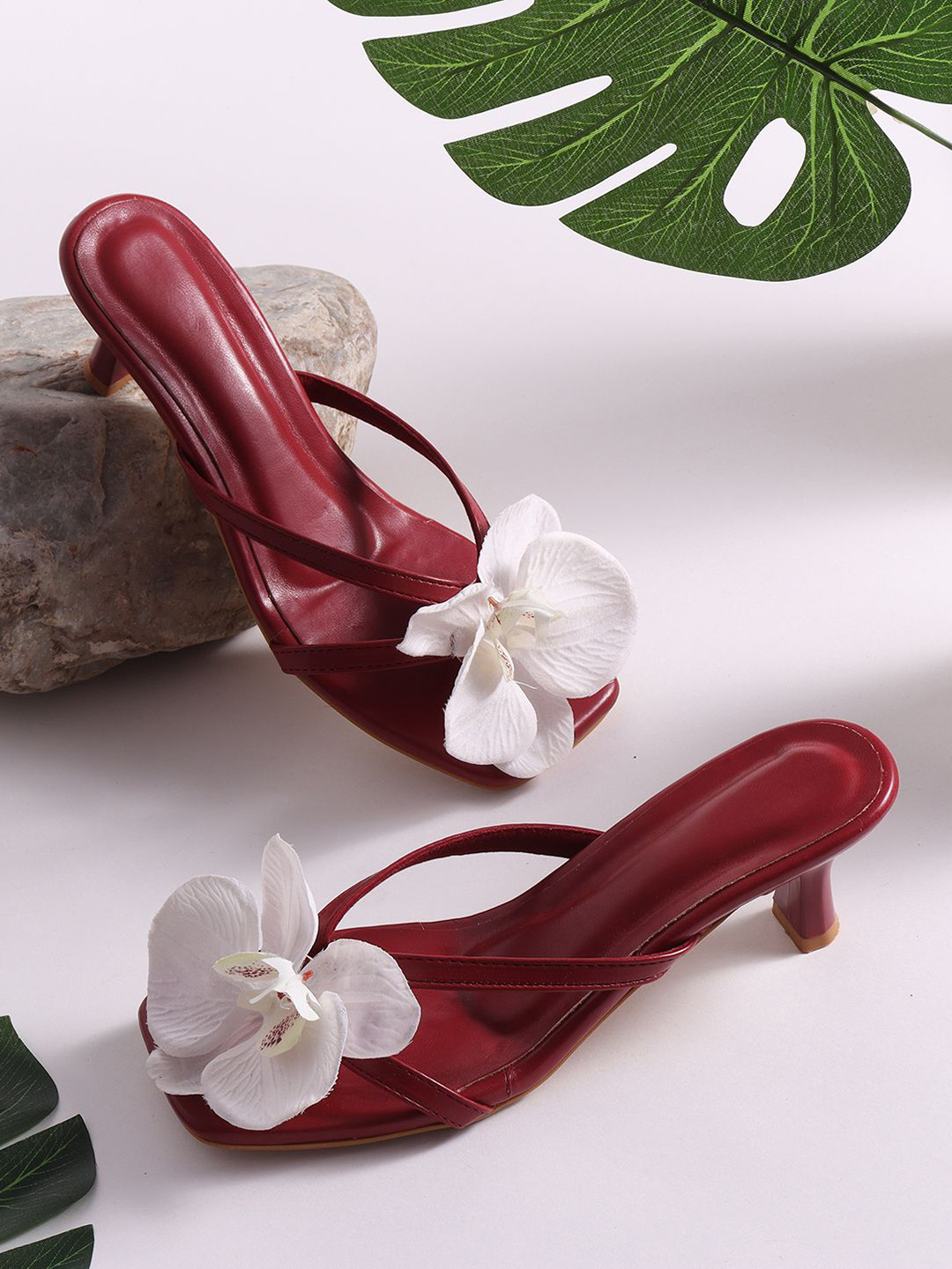 Street Style Store Women Kitten Heel Sandals