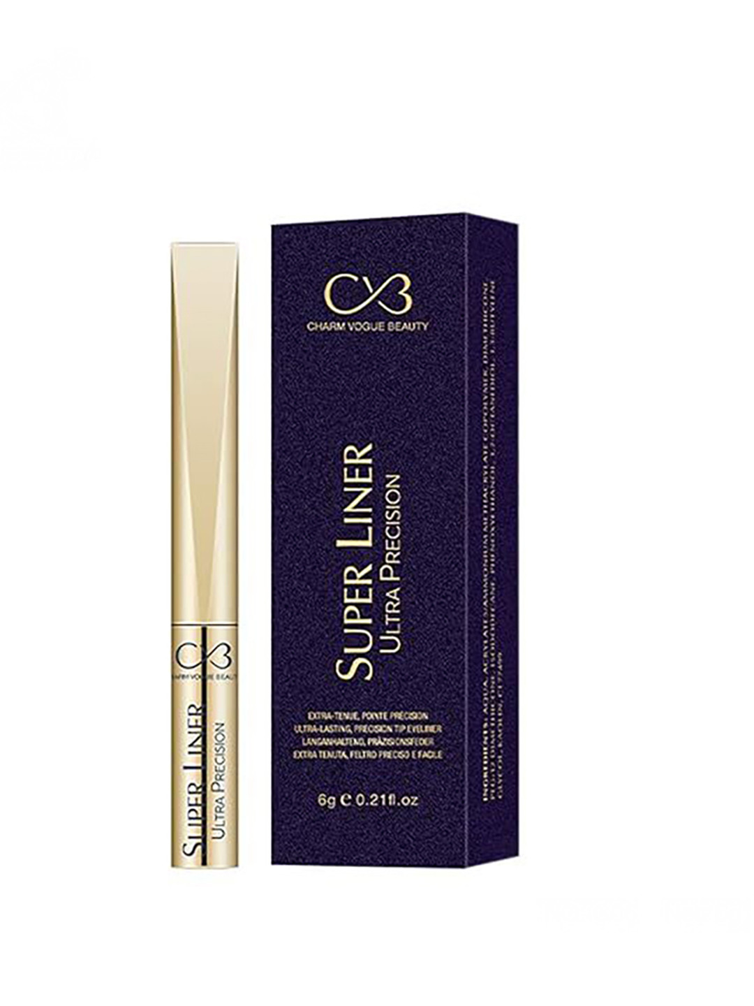 CVB Super Liner Eyeliner Pen Intense - 6 g - Black - C06