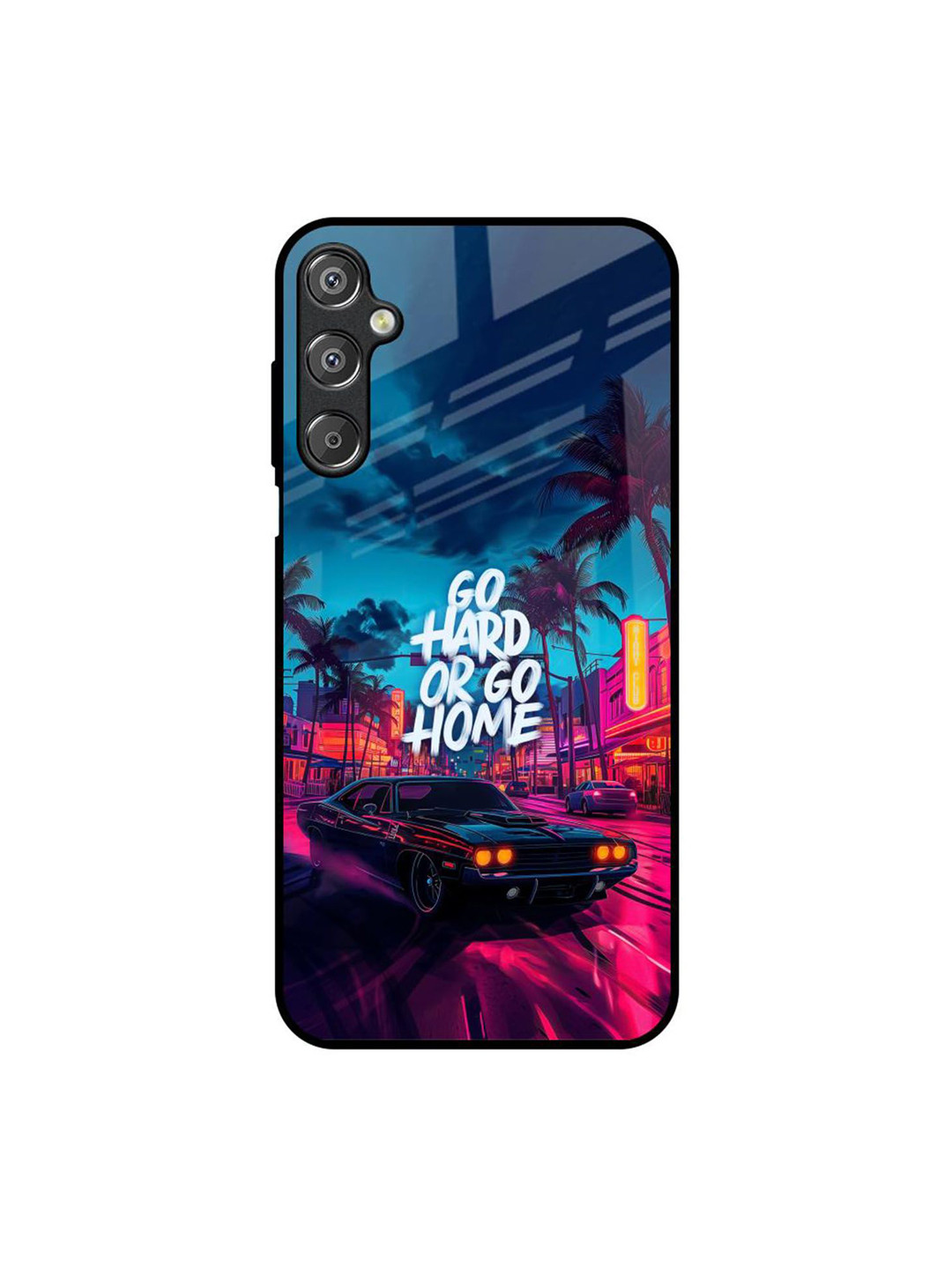 QRIOH Hustle Hard Printed Samsung Galaxy F15 5G Silicone Back Case