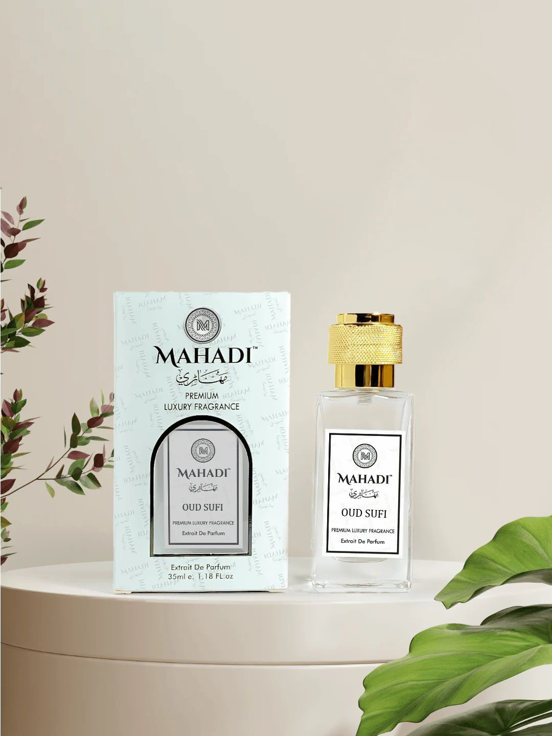 Mahadi Oud Sufi Long Lasting Extrait De Parfum- 35 ml