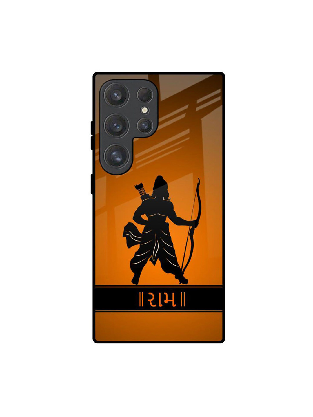 QRIOH Rama Printed Samsung Galaxy S25 Ultra 5G Silicone Back Case