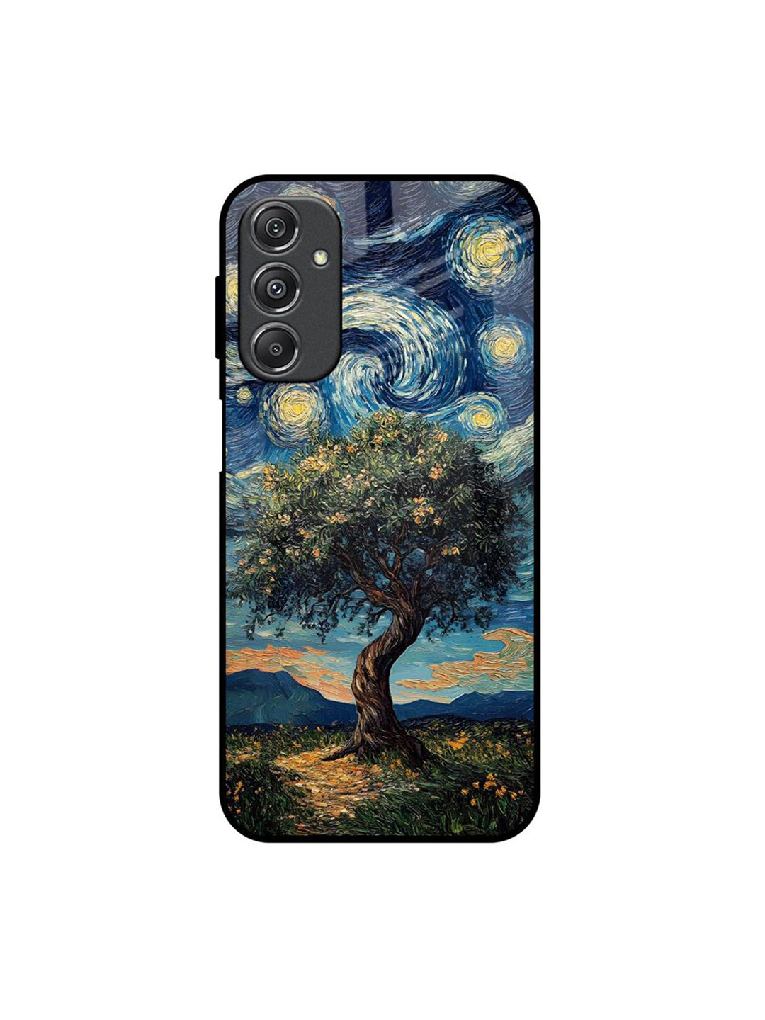 QRIOH Tropical Printed Samsung Galaxy M34 5G Silicone Back Case