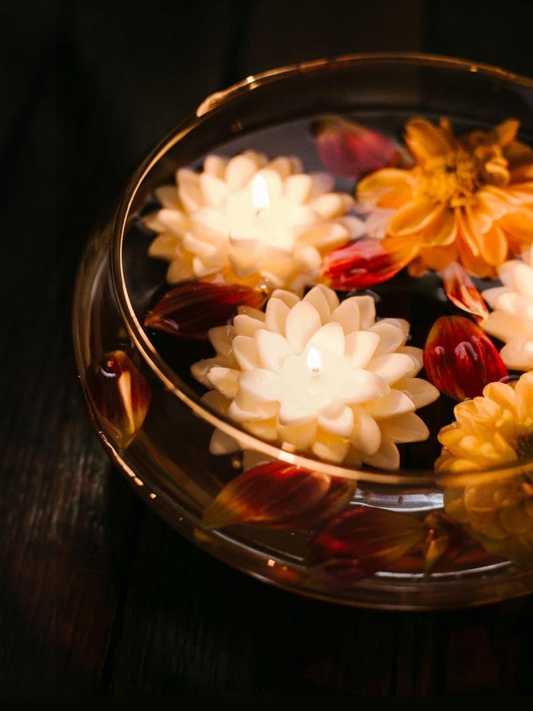 CRAFTFRY Gold-Toned Urli Table Centerpiece Home Decoration