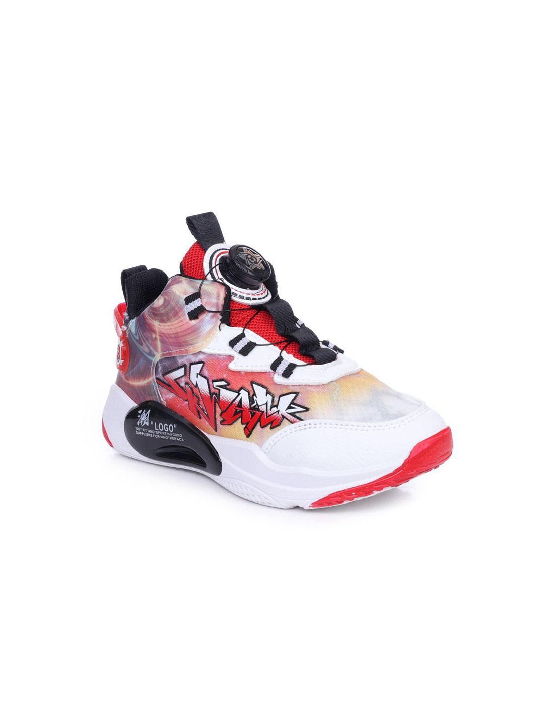 ZOOMBIE Boys Printed Graffiti Sneakers