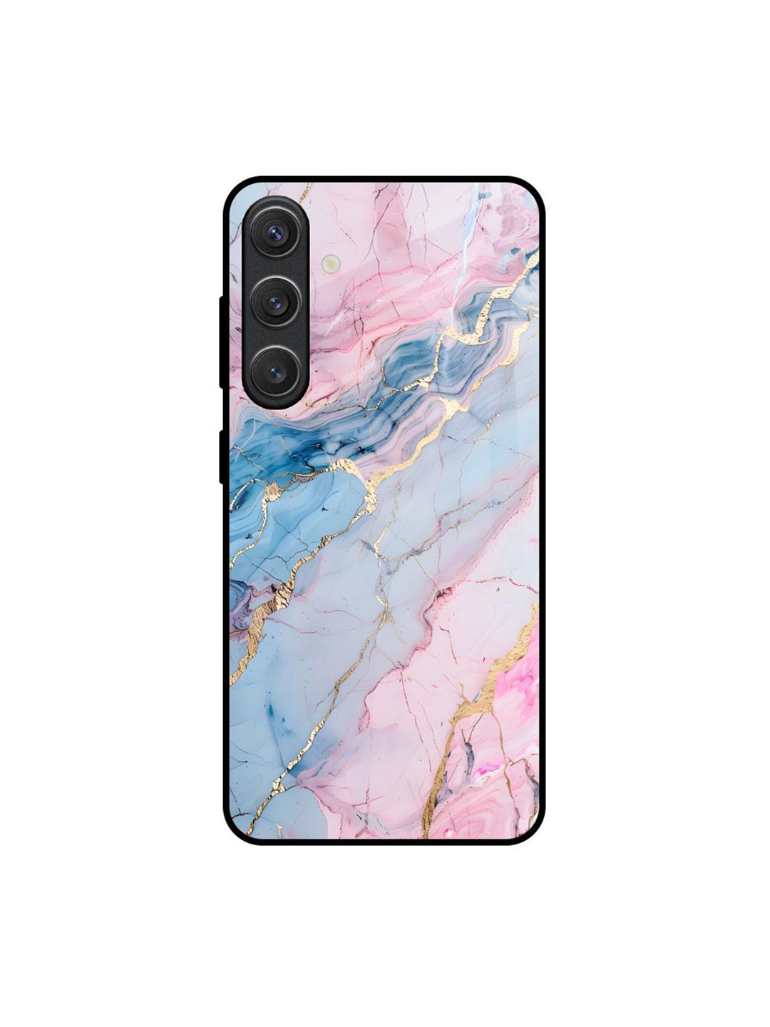 QRIOH Marble Mist Quirky Printed Samsung Galaxy S25 Plus 5G Silicone Back Case