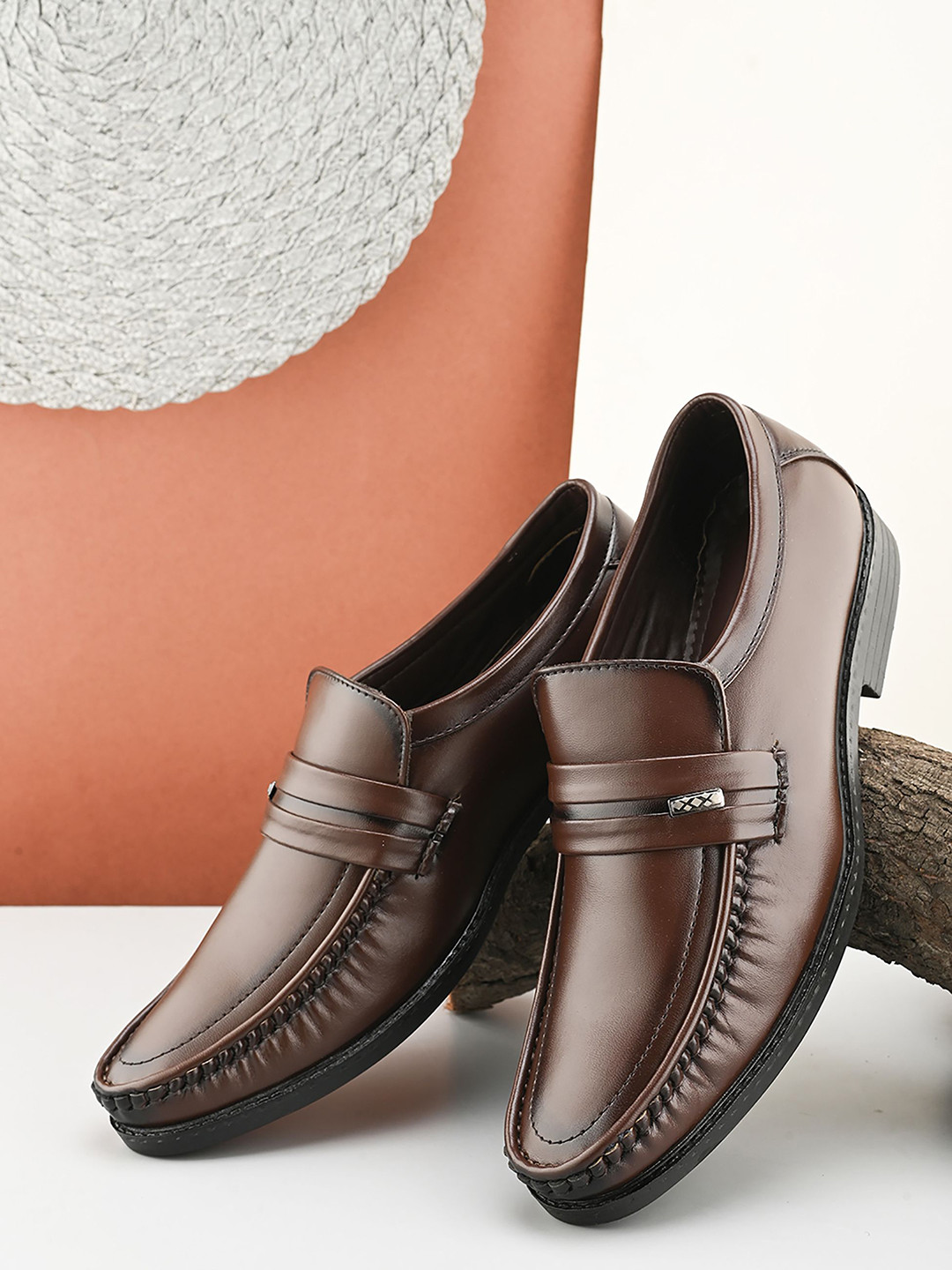 Provogue Men Formal Slip-Ons