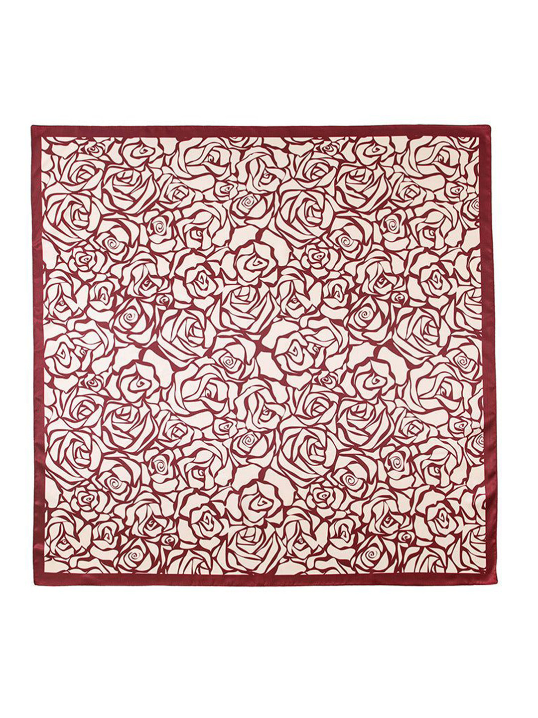 QUECY Women Silk Printed Scarf