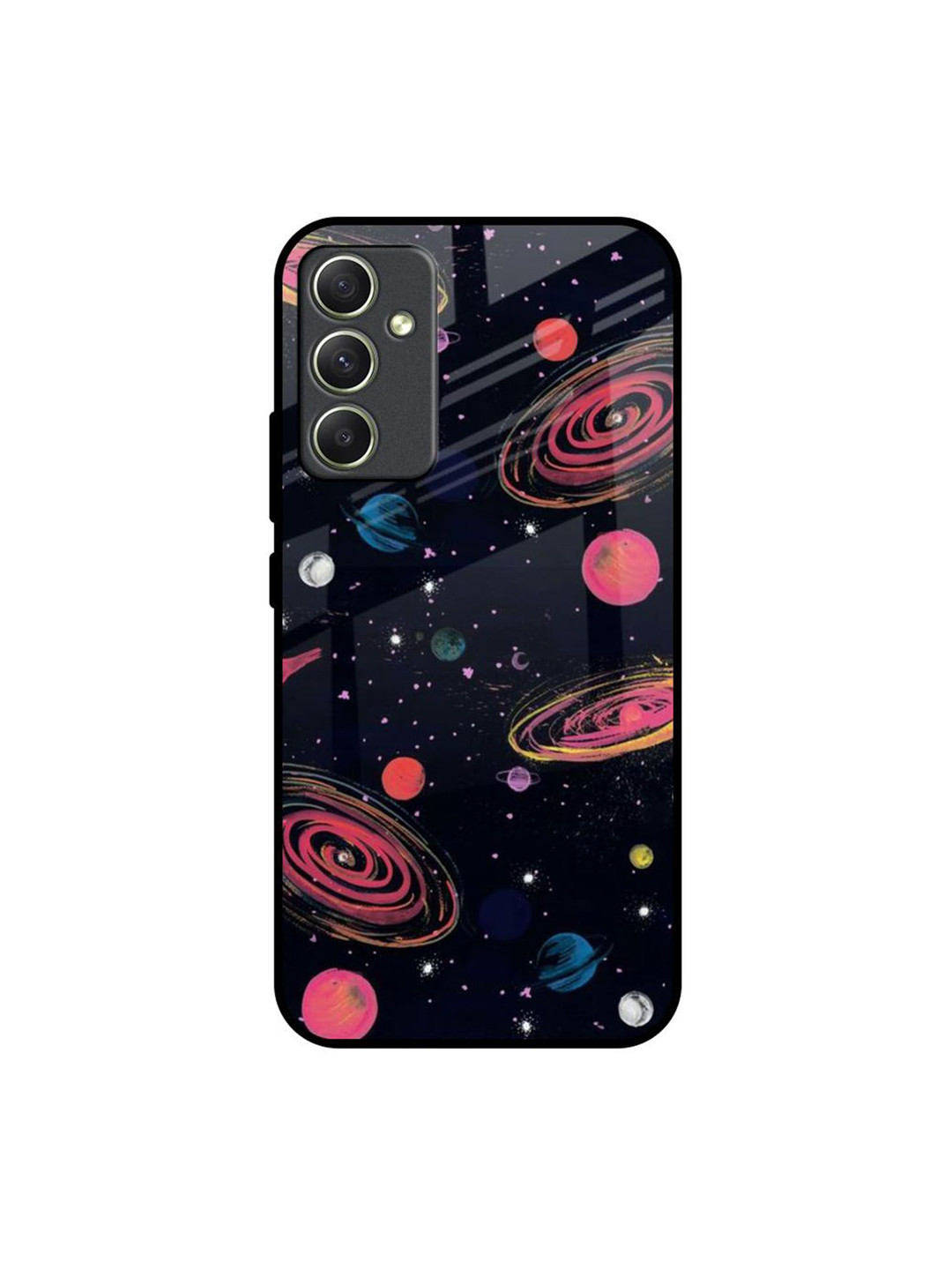 QRIOH Galaxy In Dream Printed Samsung Galaxy A34 5G Silicone Back Case