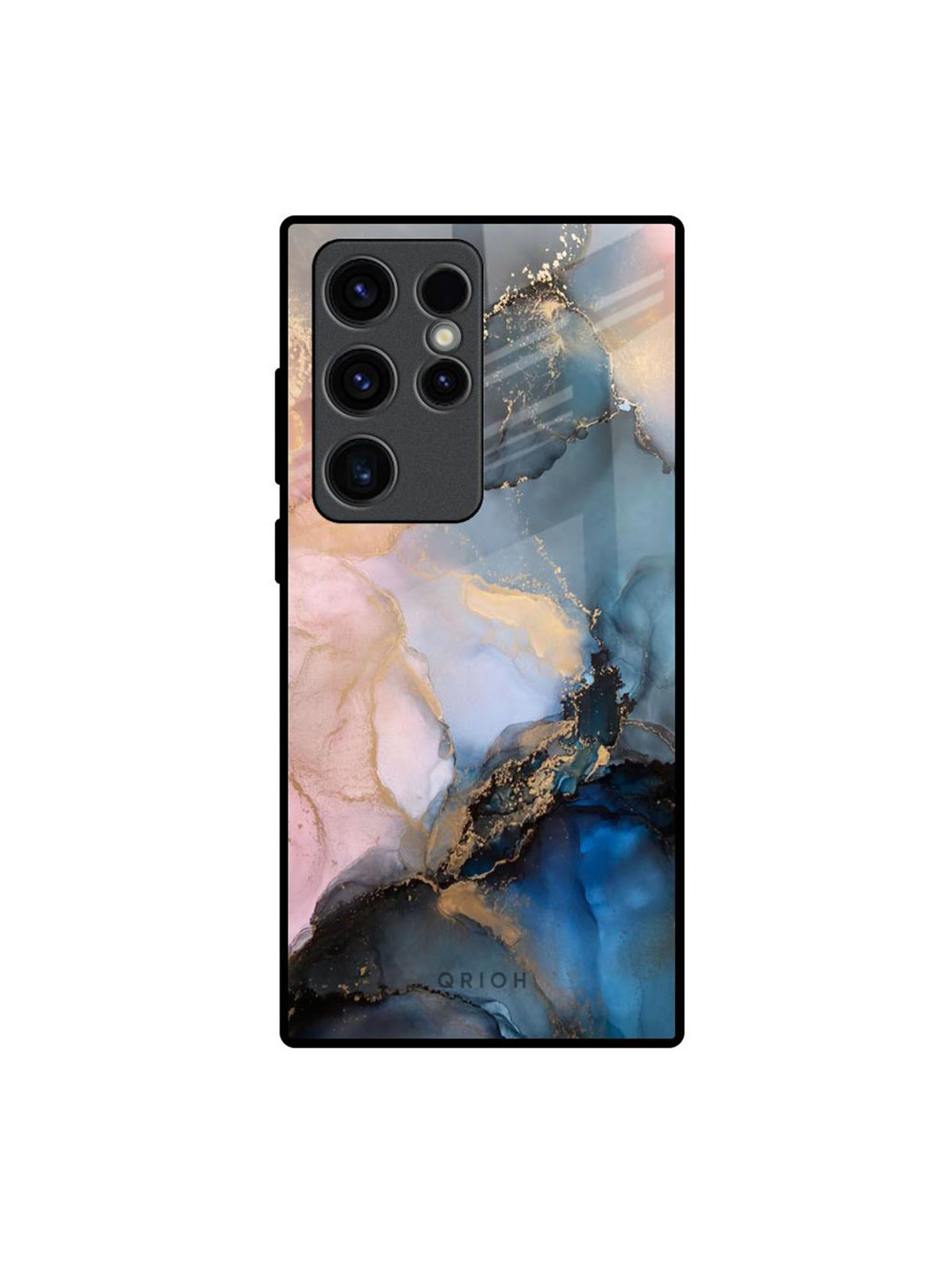 QRIOH Abstract Printed Samsung Galaxy S23 Ultra 5G Silicone Back Case