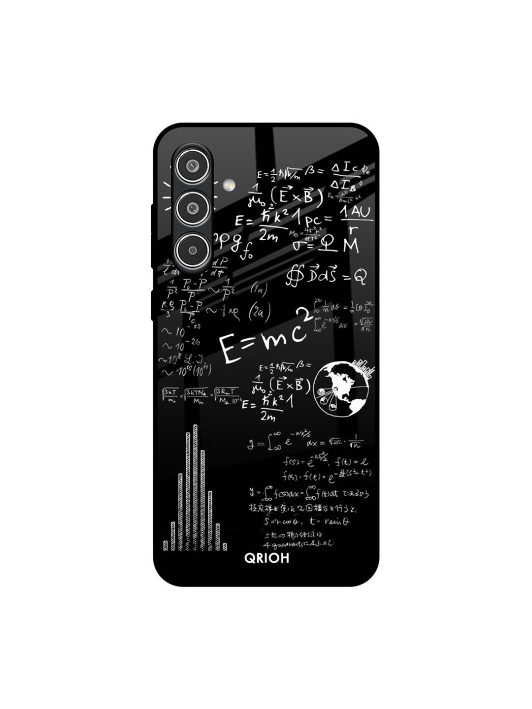 QRIOH Funny Math Printed Samsung Galaxy A56 5G Silicone Back Case
