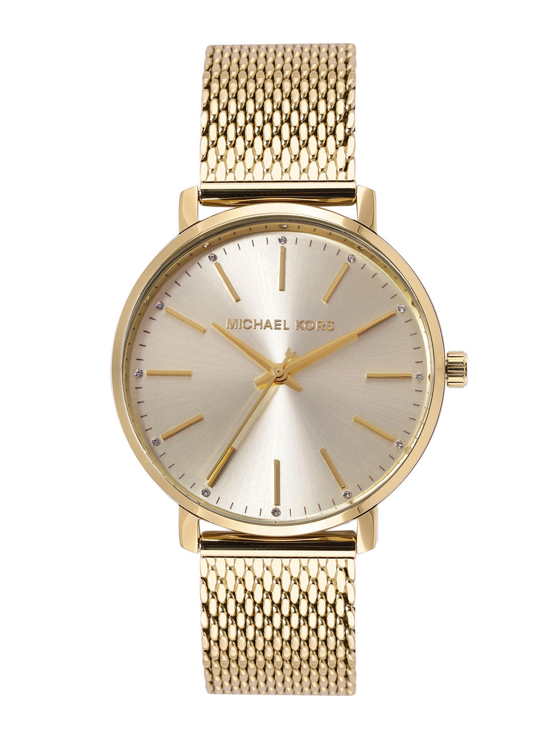 Michael Kors Women Pyper Embellished Dial Analogue Watch MK4339