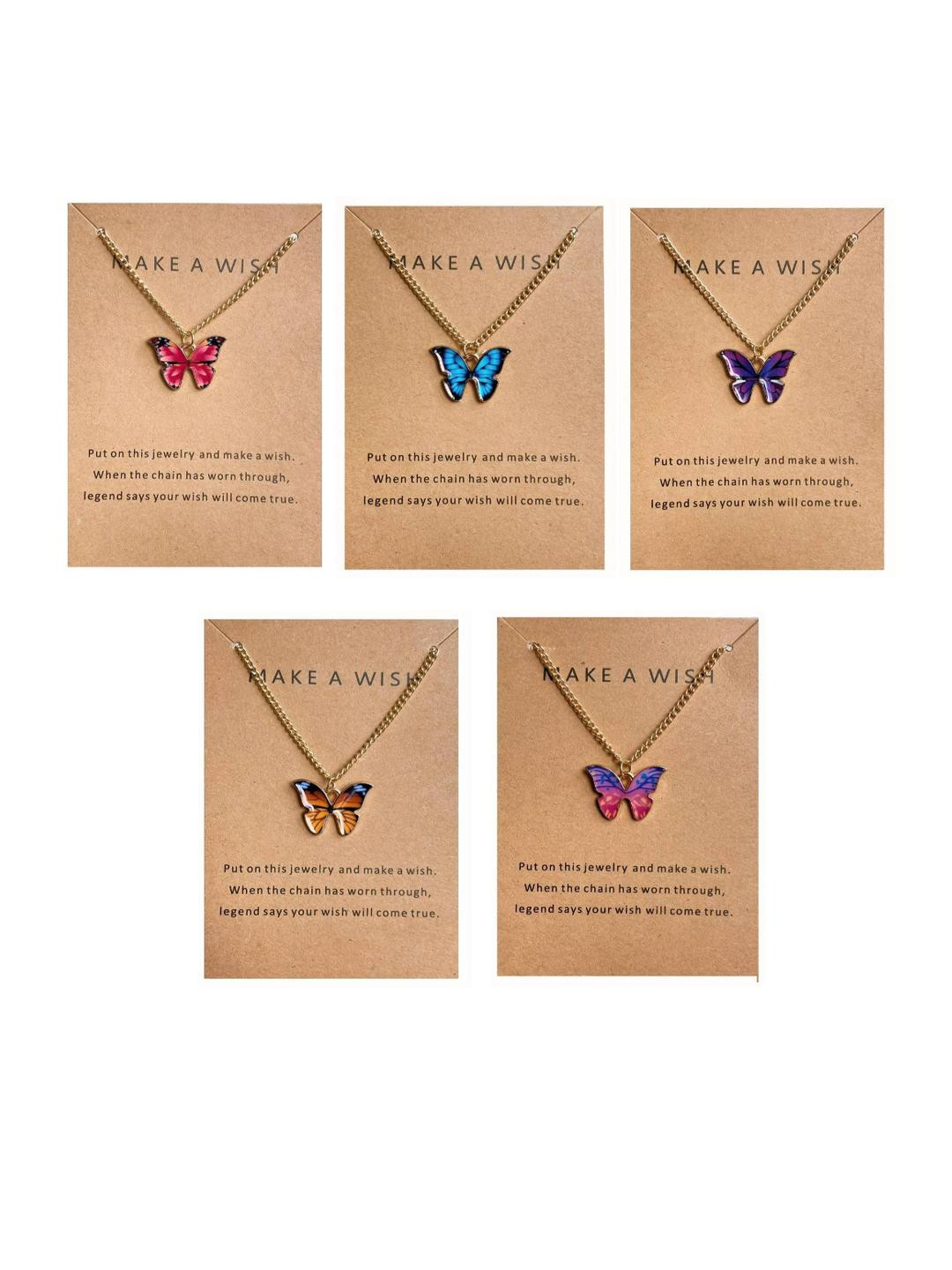 Shayna Multi Gold-Plated Alloy Necklace