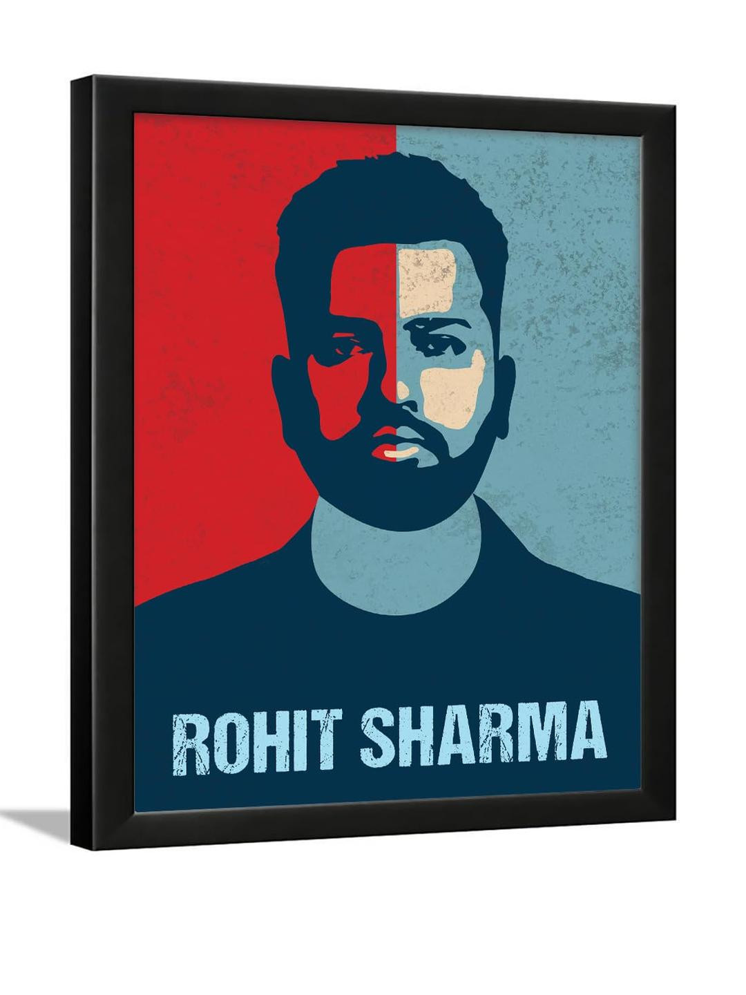 Chaka Chaundh Rohit Sharma Quotes Wall Art
