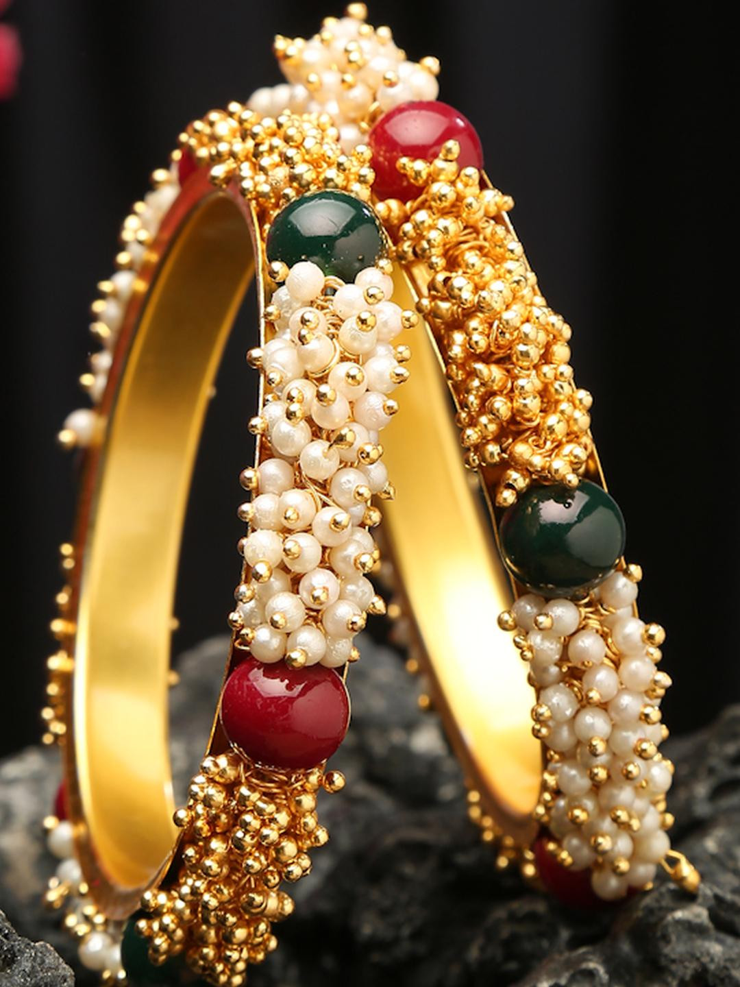 Shayna Multi-Coloured Alloy Bangle