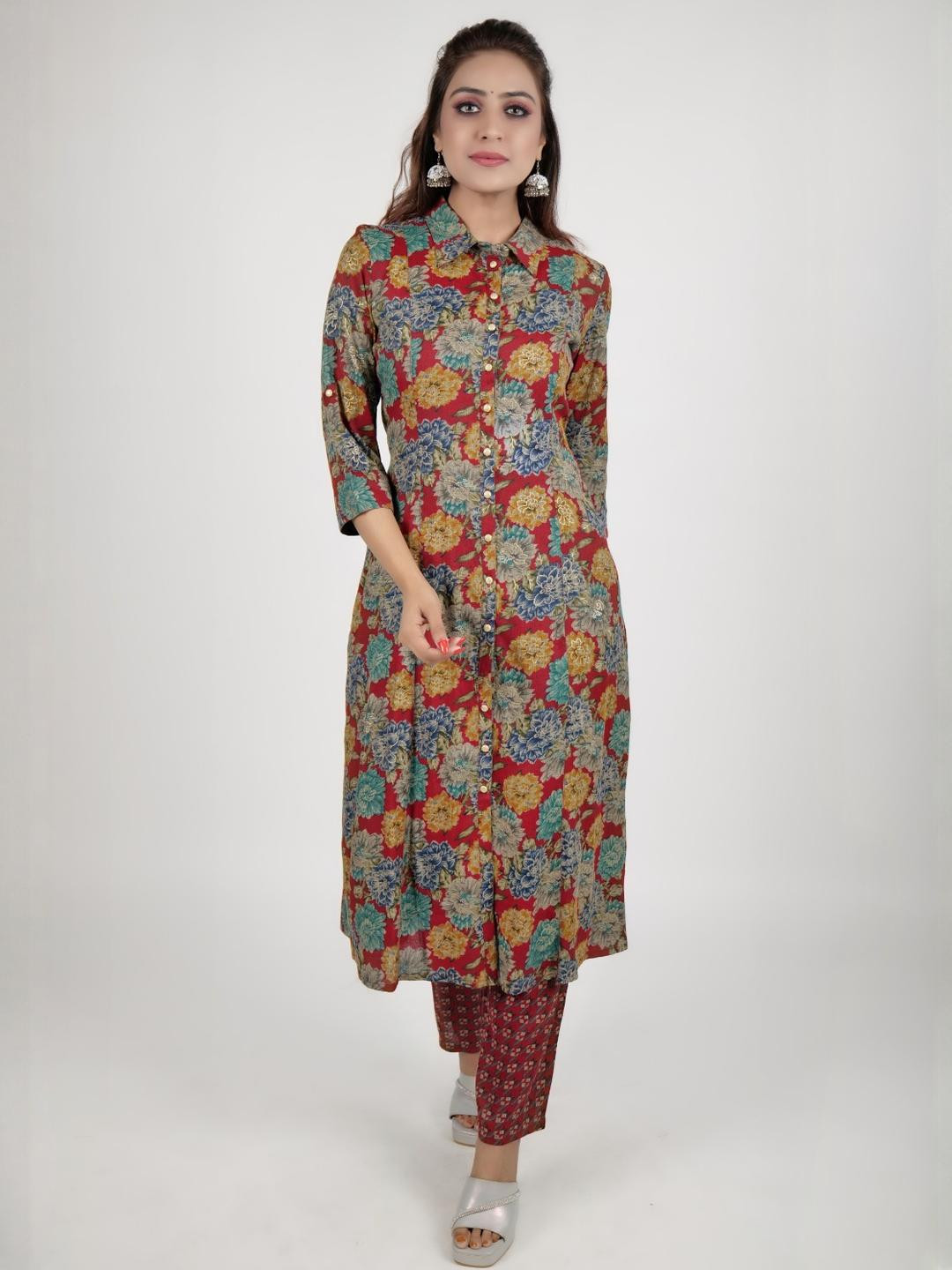 BEBLA Women Printed Kurta Set