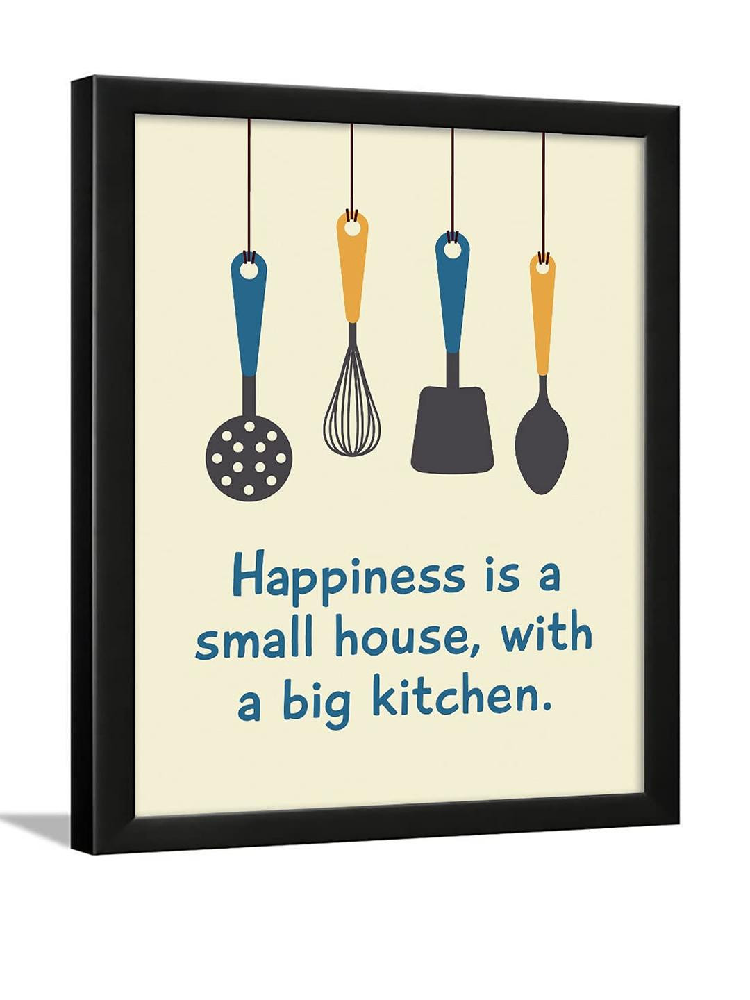 Chaka Chaundh Kitchen & Food Quotes Wall Art