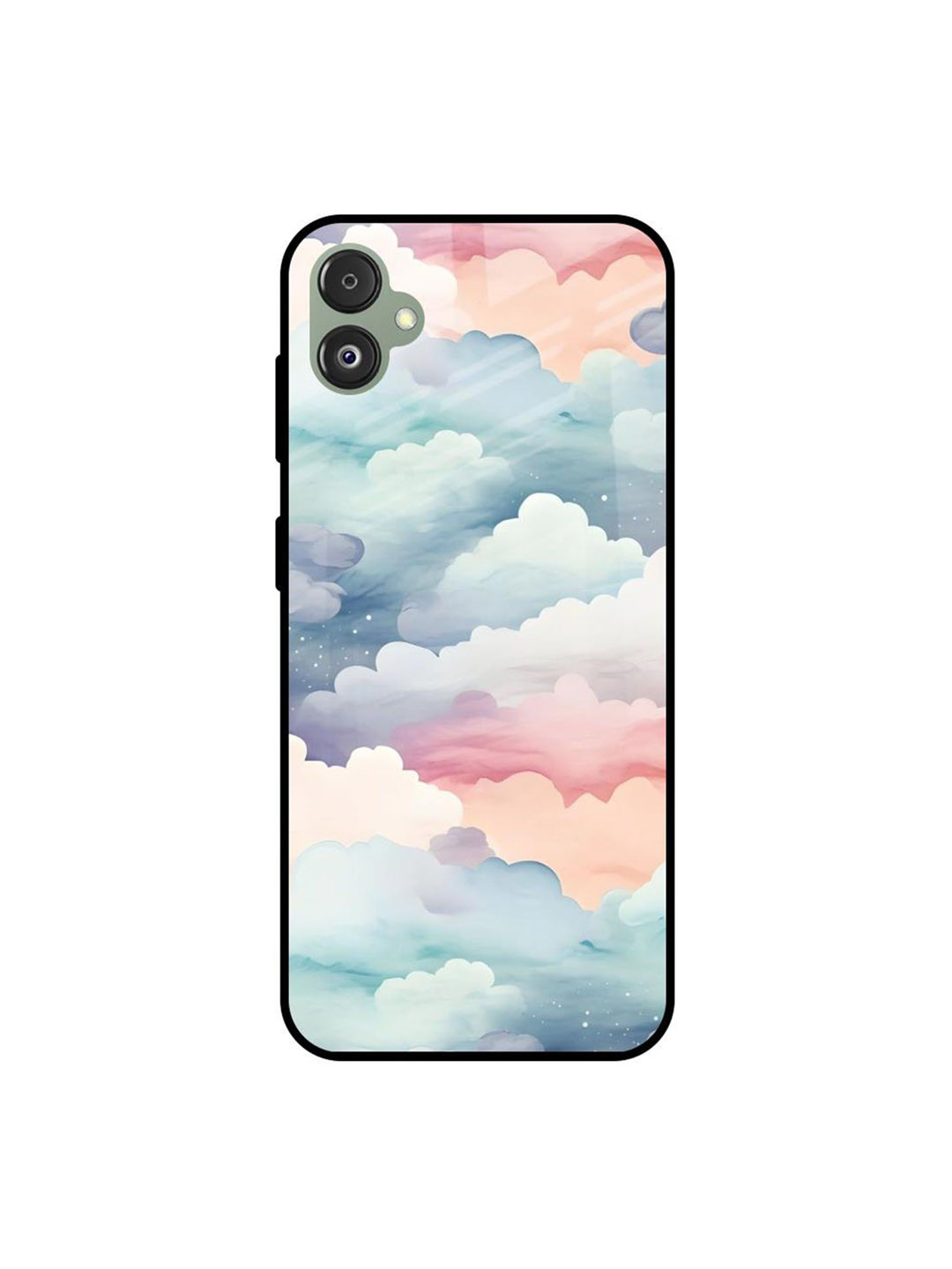 QRIOH Starry Cloud Abstract Printed Samsung Galaxy F14 5G Silicone Back Case
