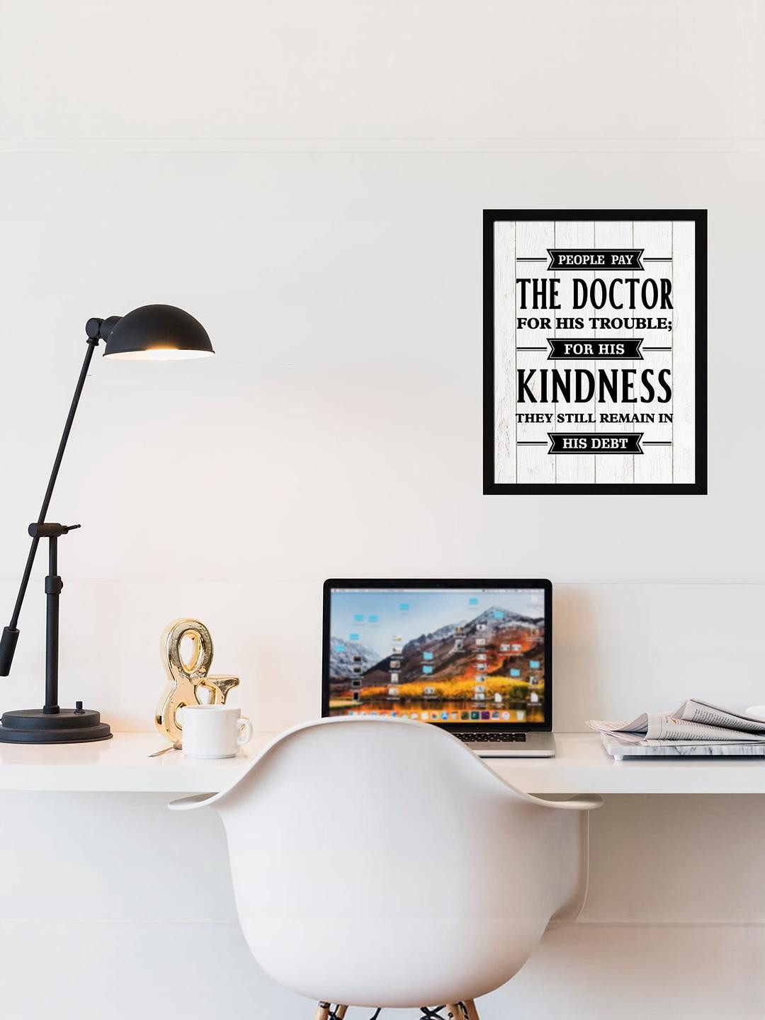 Chaka Chaundh Hospital - Medical Quotes Wall Art