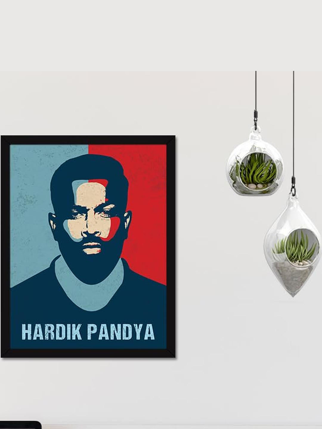 Chaka Chaundh Hardik pandya Quotes Wall Art