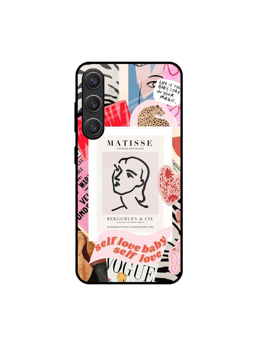 QRIOH Self Love Quirky Printed Samsung Galaxy S25 5G Silicone Back Case