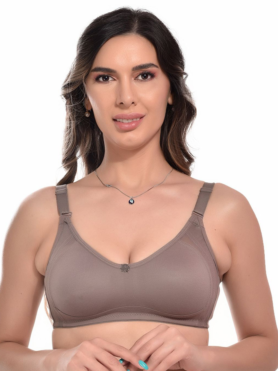 Viral Girl Women All Day Comfort Full Coverage Non-Wired Non Padded Seamless Cotton Bra