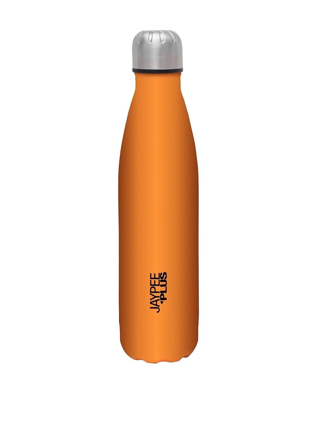 Jaypee Plus Alpha Orange Steel Hot & Cold Water bottle 500ml