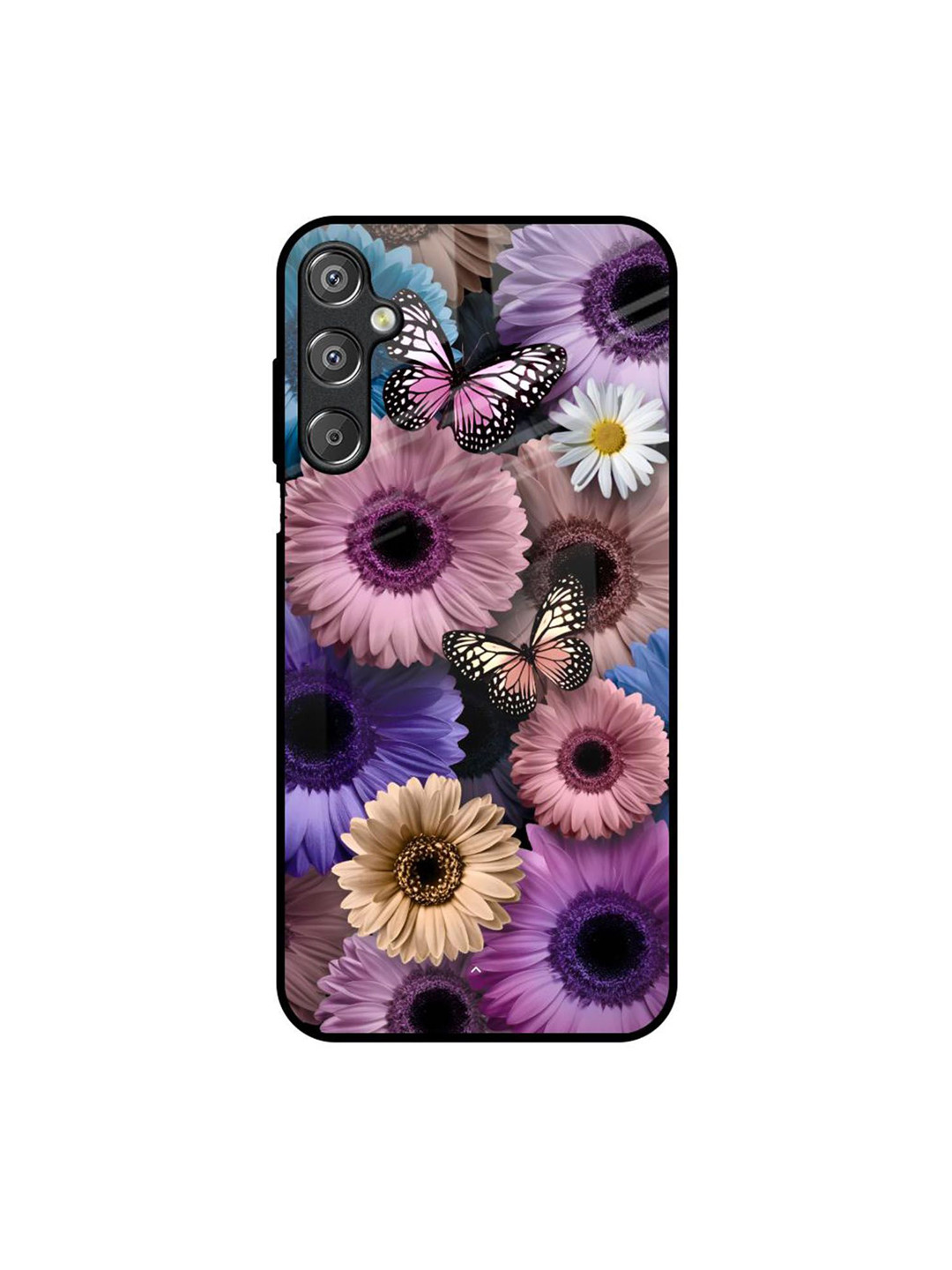 QRIOH Butterfly Garden Print Samsung Galaxy M15 5G Back Case Mobile Accessories