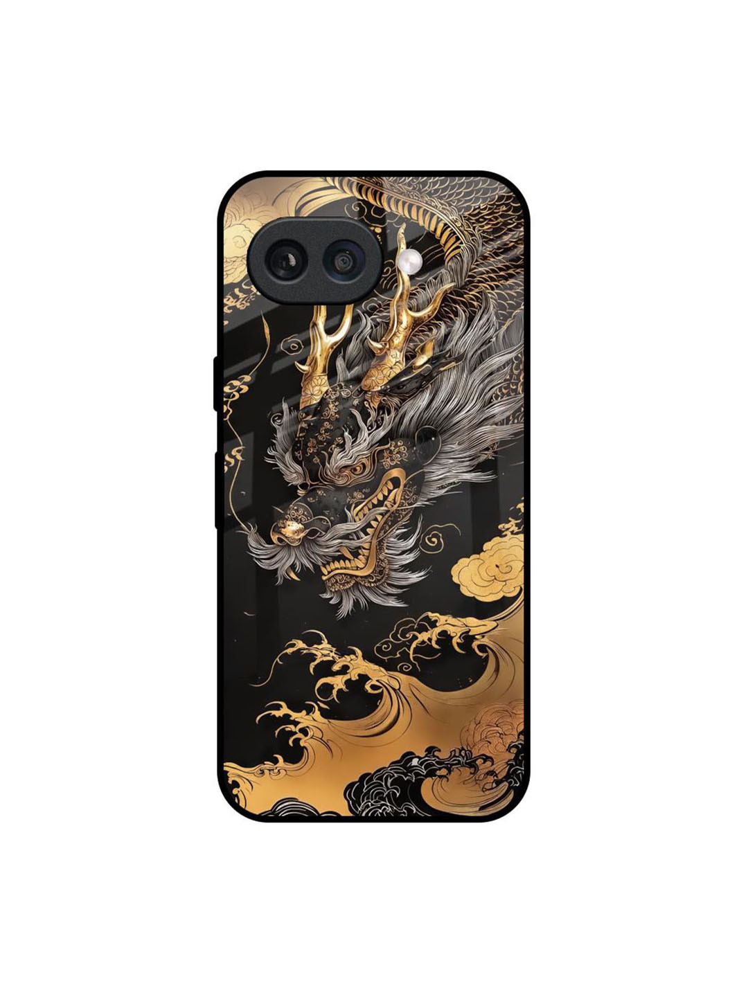 QRIOH Animal Printed Google Pixel 9A Silicone Back Case Mobile Accessories