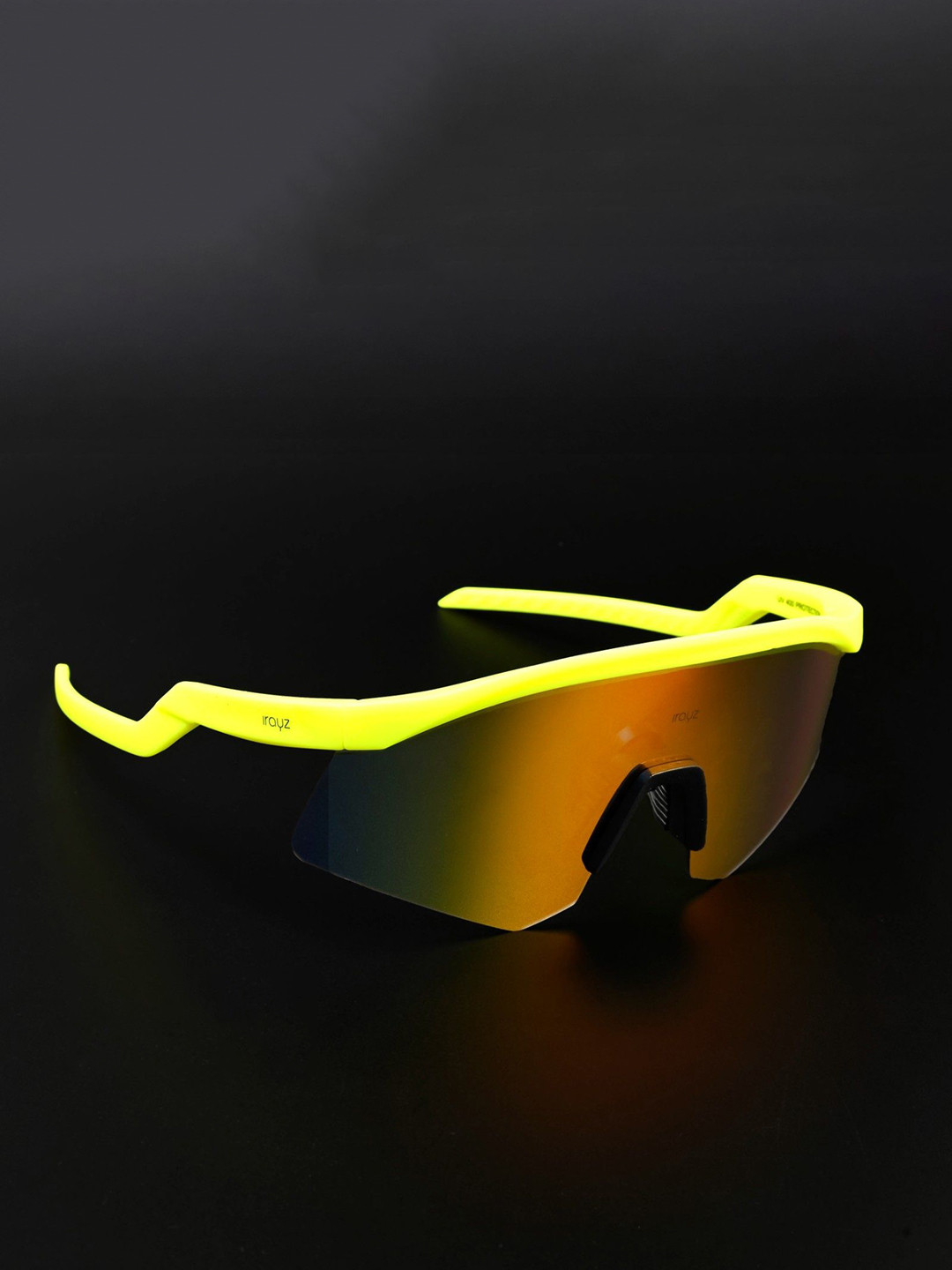 Irayz Men Sports Sunglasses with UV Protected Lens 2805-Yellow