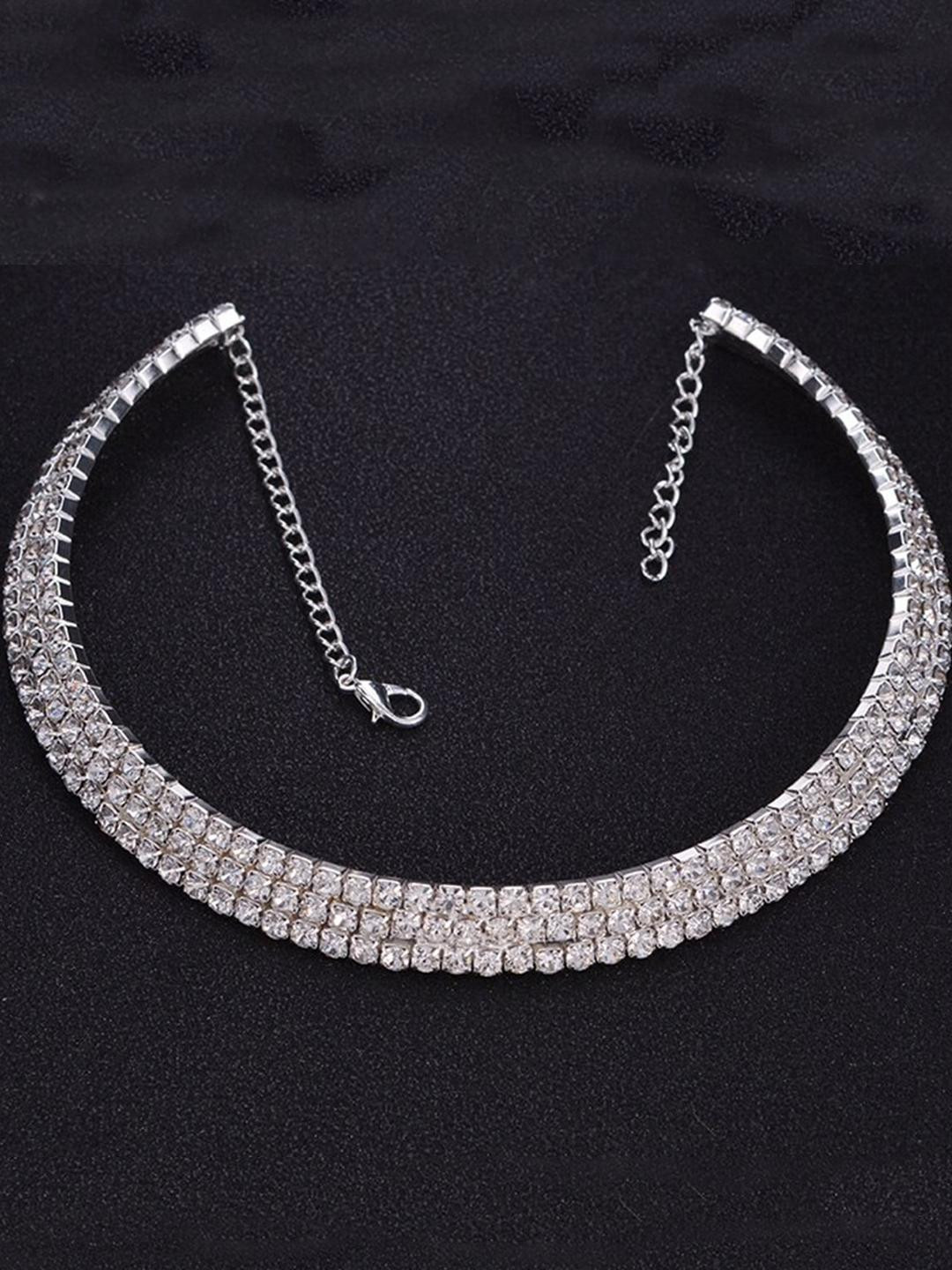 Shayna Silver-Plated Alloy Necklace